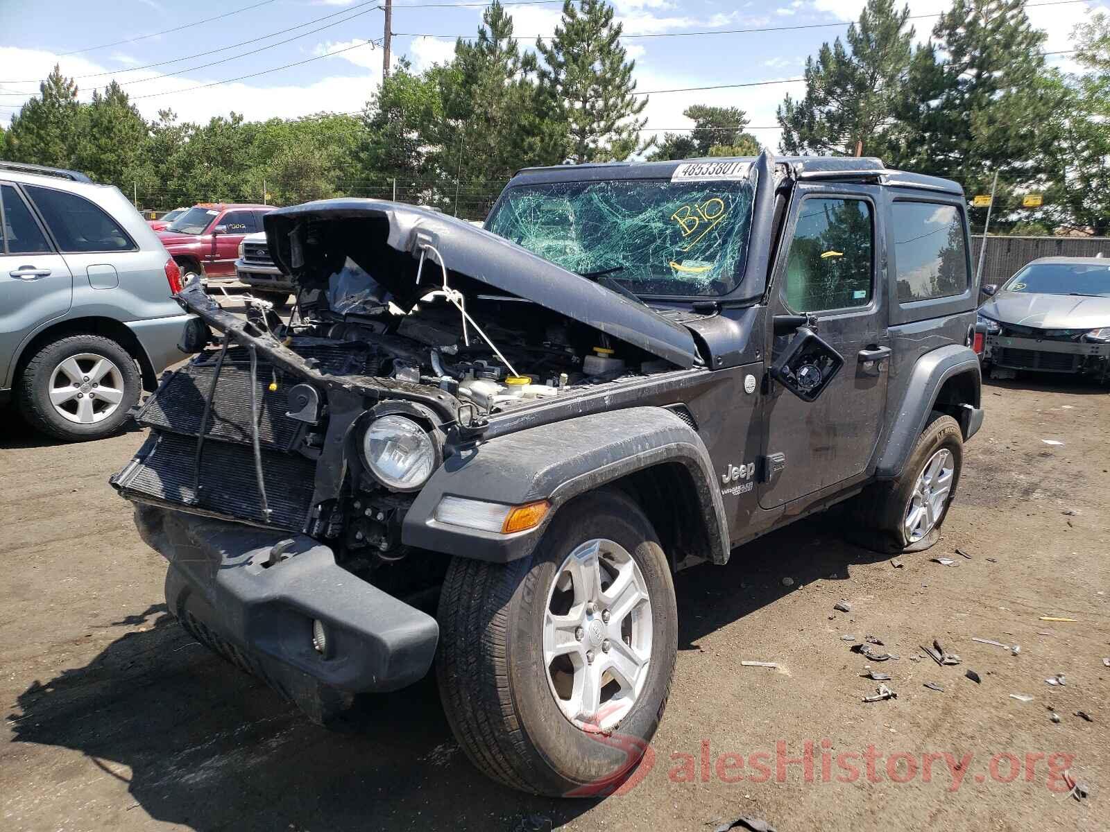 1C4GJXAN1KW544070 2019 JEEP WRANGLER