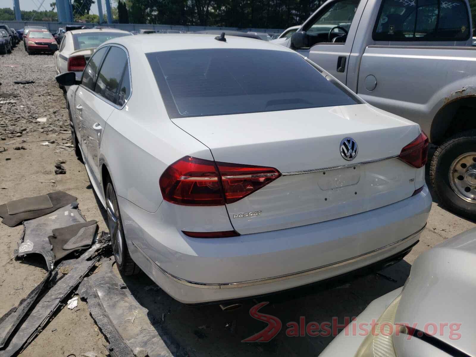 1VWDT7A36HC017421 2017 VOLKSWAGEN PASSAT