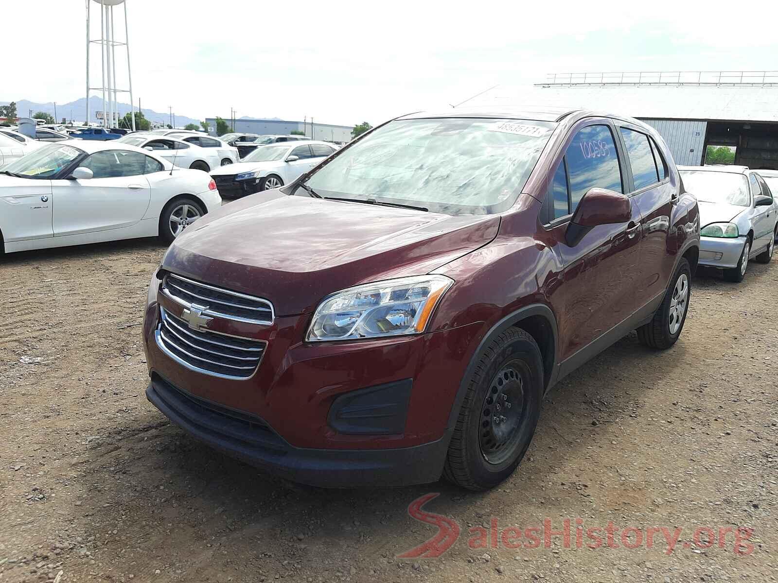 3GNCJKSB9GL267940 2016 CHEVROLET TRAX