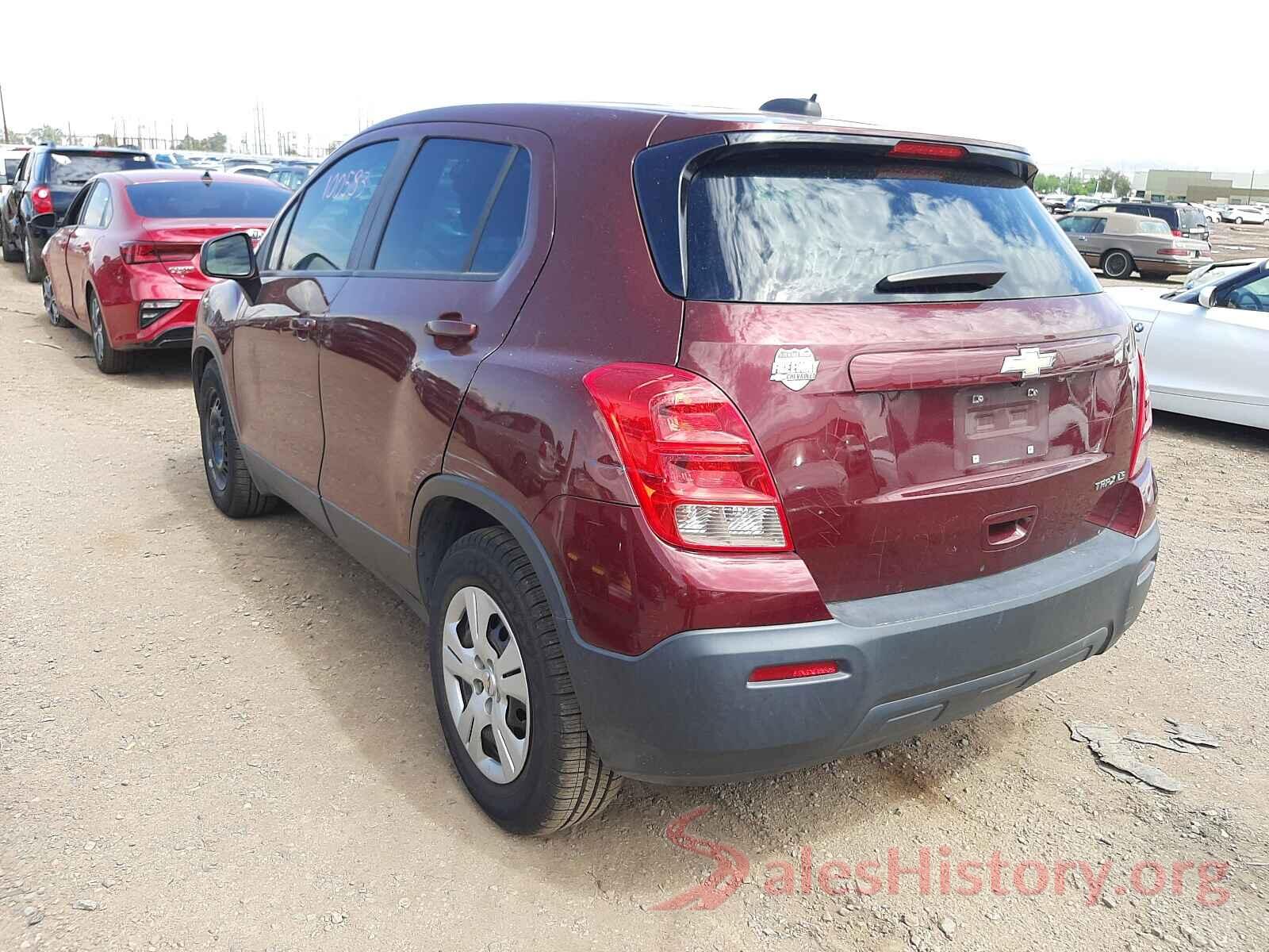 3GNCJKSB9GL267940 2016 CHEVROLET TRAX