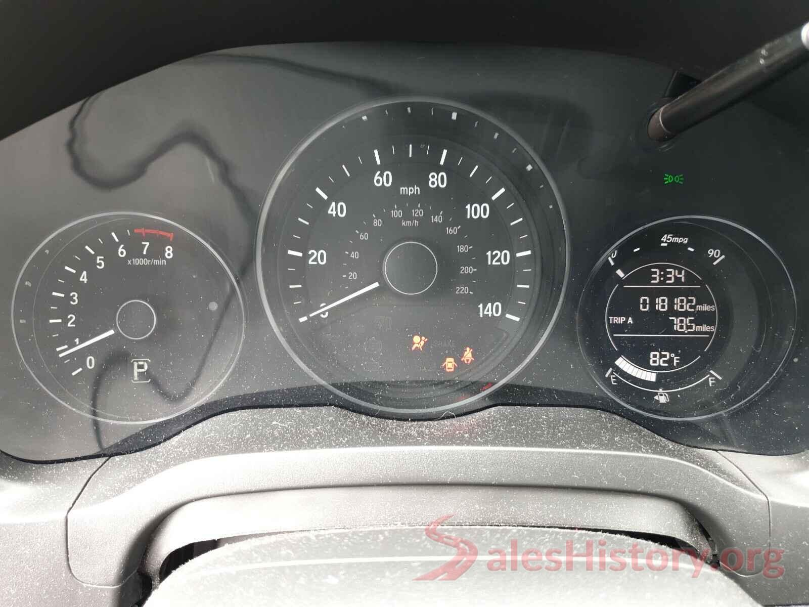 3CZRU6H5XJM708456 2018 HONDA HR-V