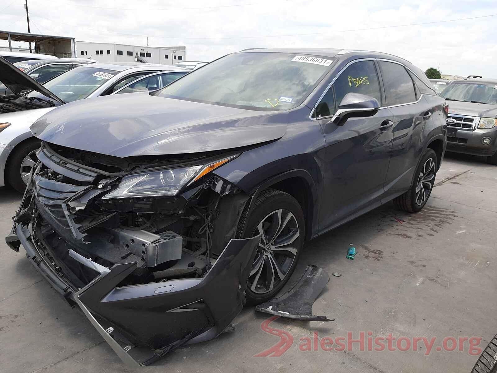 2T2BZMCA9HC091003 2017 LEXUS RX350