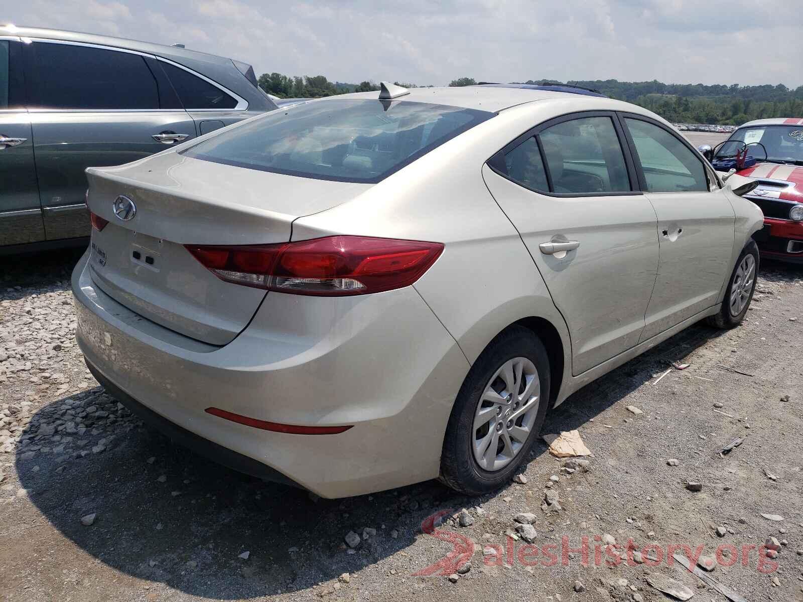 5NPD74LF7HH065625 2017 HYUNDAI ELANTRA