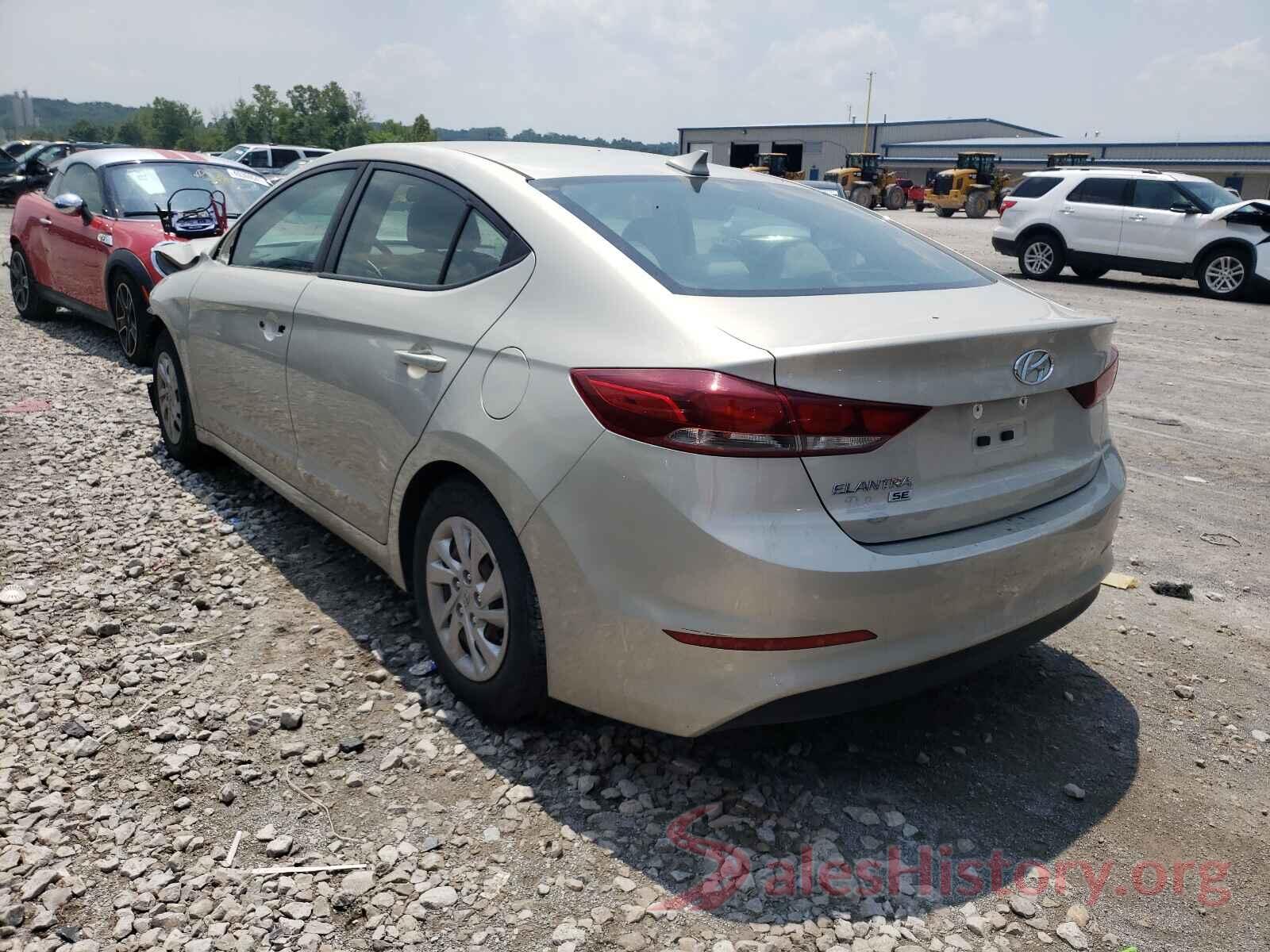 5NPD74LF7HH065625 2017 HYUNDAI ELANTRA