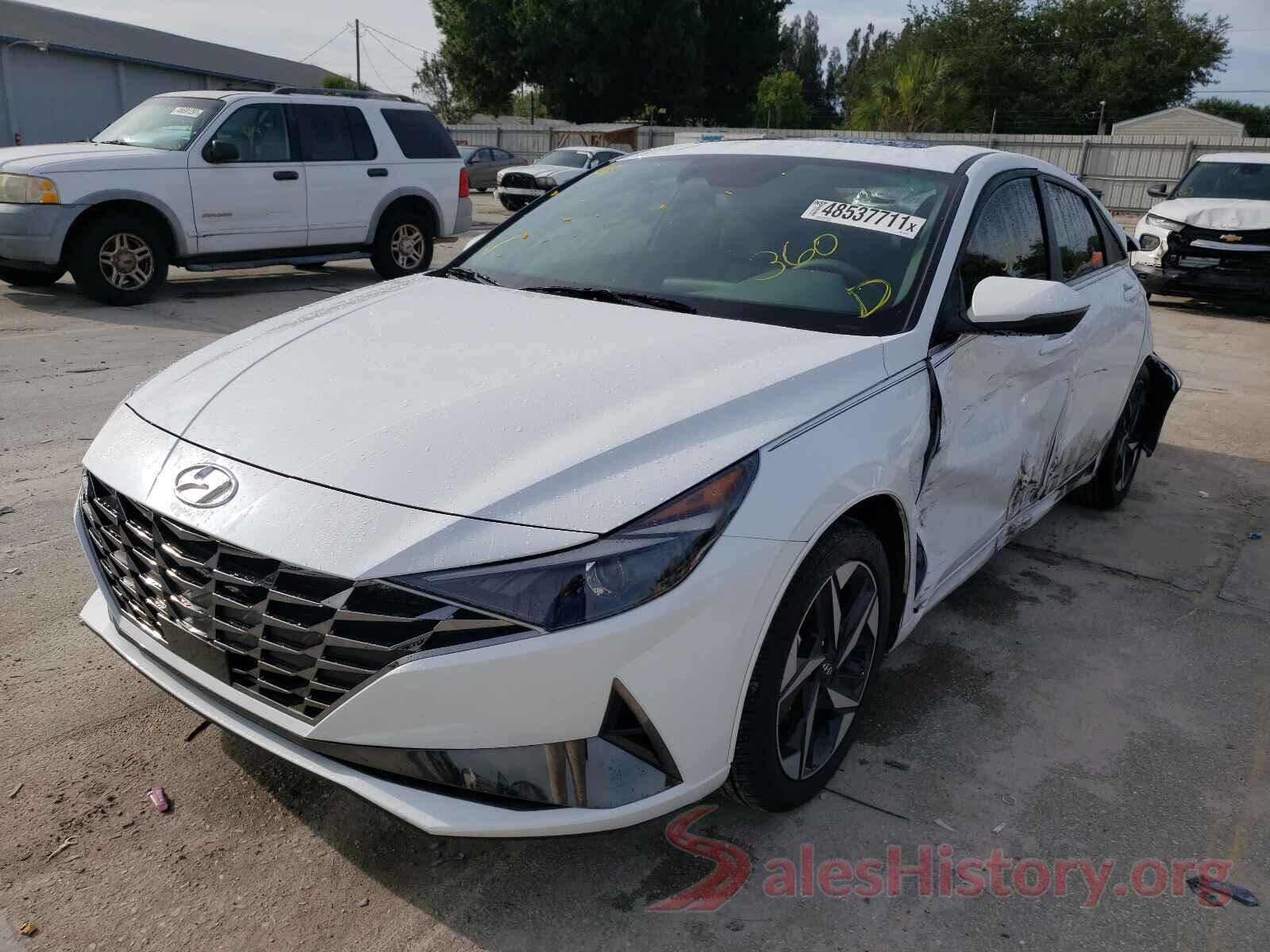 5NPLN4AG7MH032194 2021 HYUNDAI ELANTRA