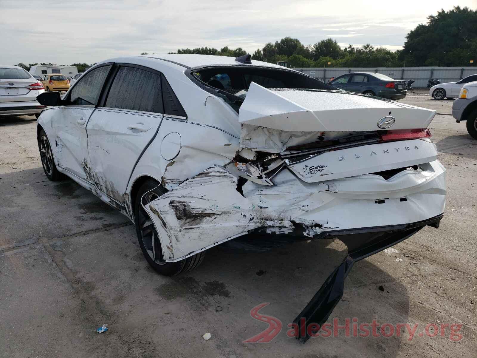 5NPLN4AG7MH032194 2021 HYUNDAI ELANTRA