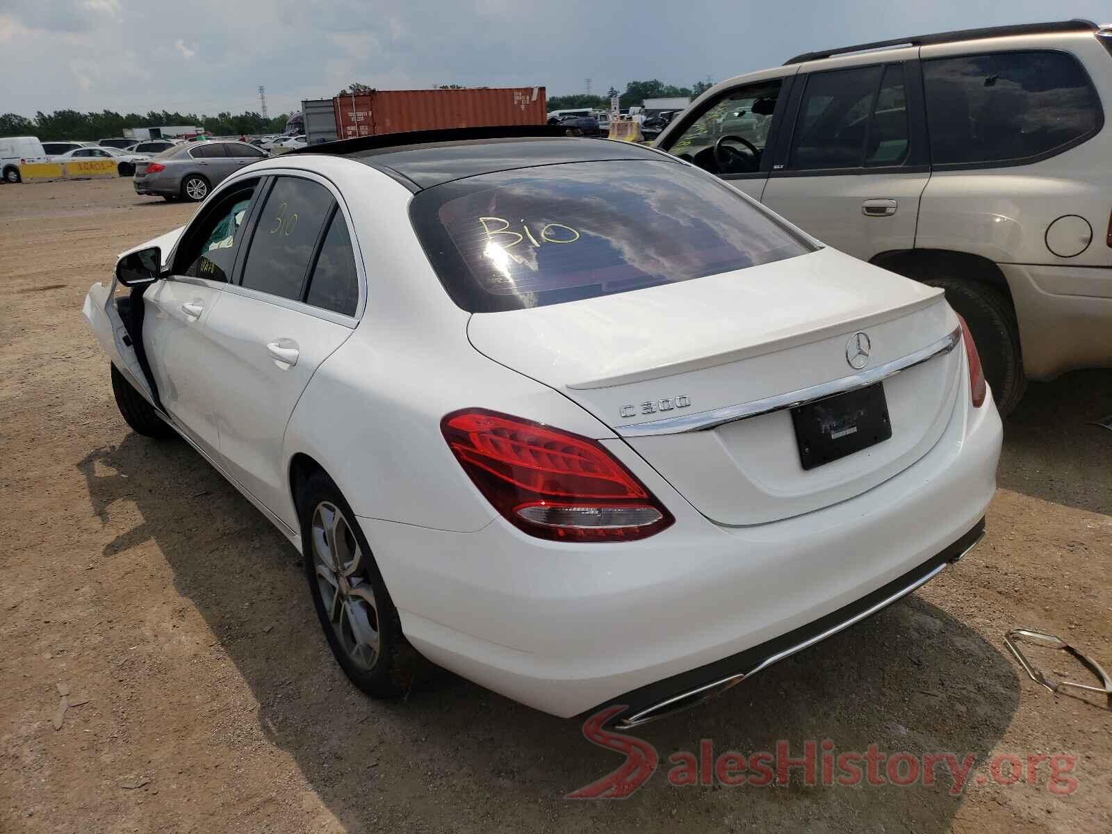 55SWF4JB7FU043906 2015 MERCEDES-BENZ C CLASS