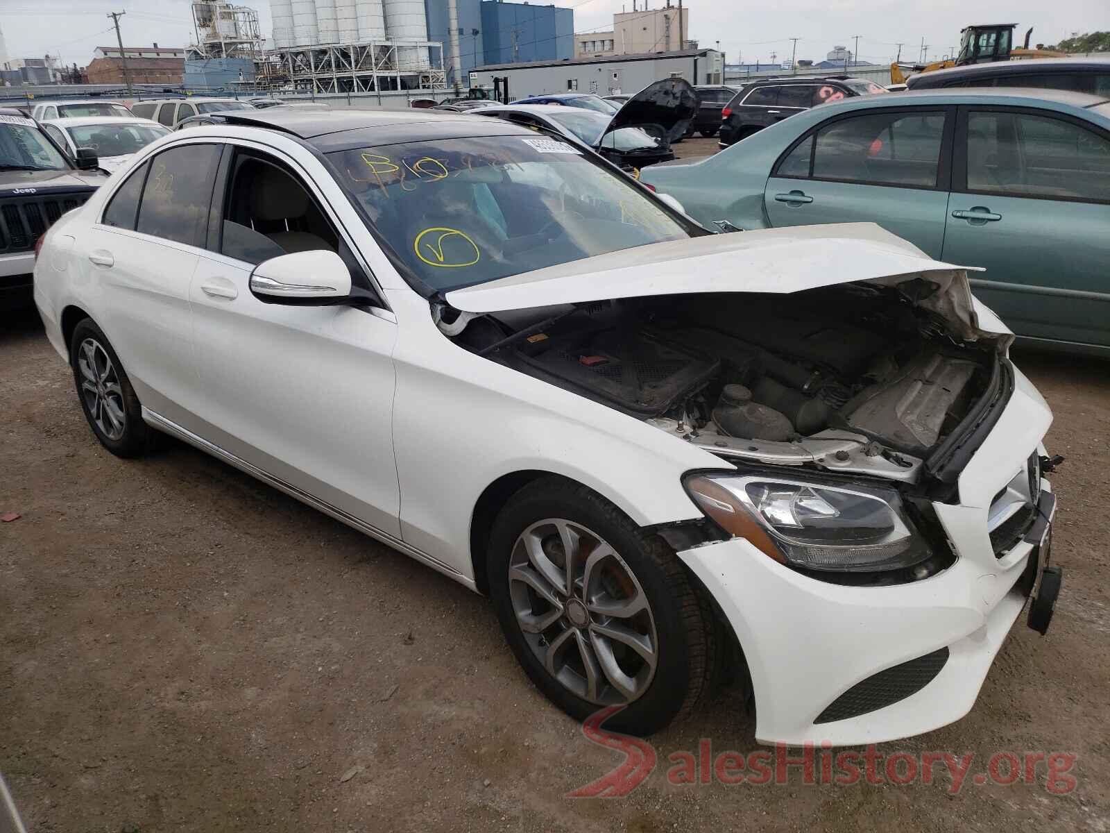 55SWF4JB7FU043906 2015 MERCEDES-BENZ C CLASS