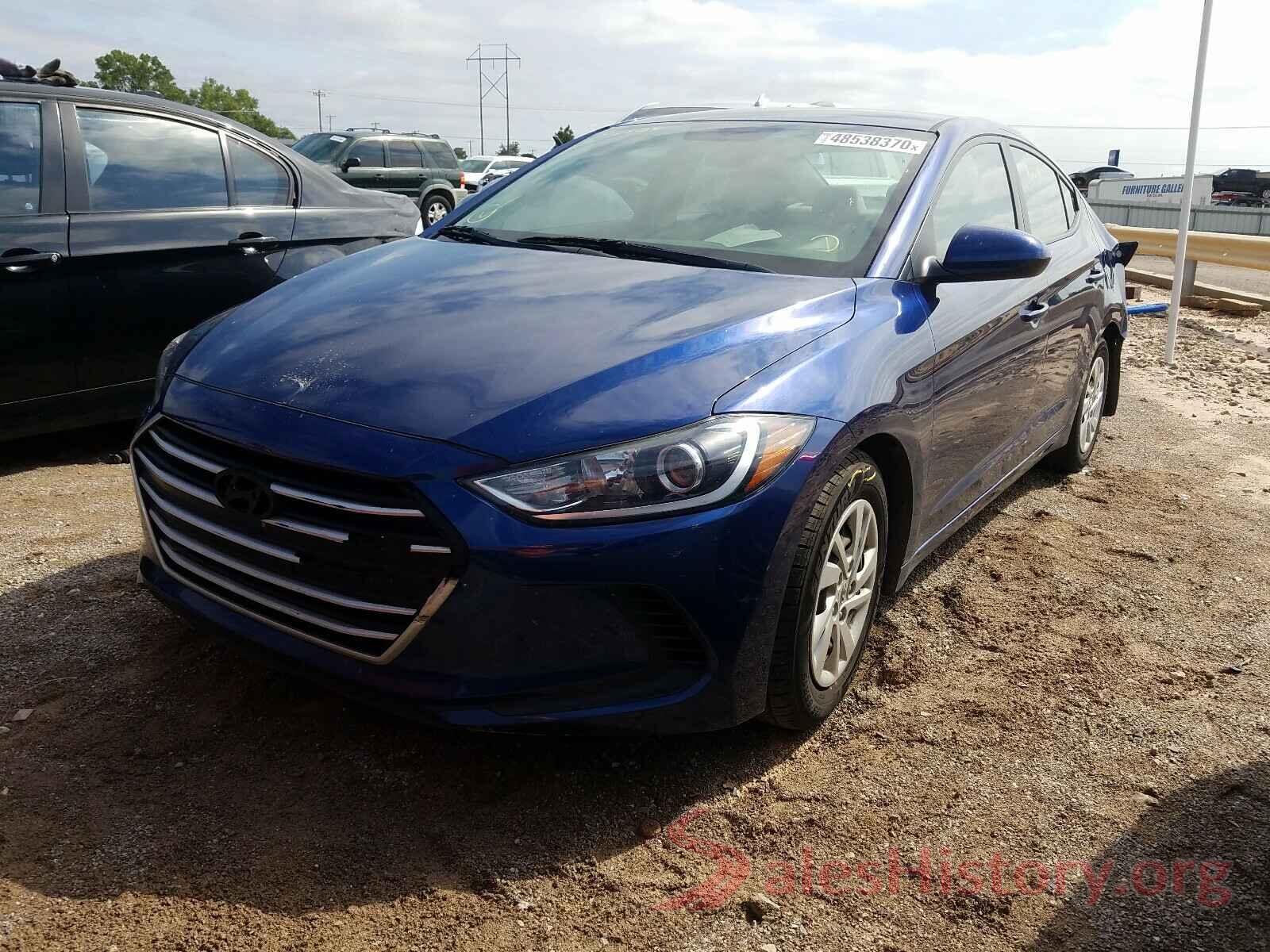 5NPD74LF5HH190509 2017 HYUNDAI ELANTRA