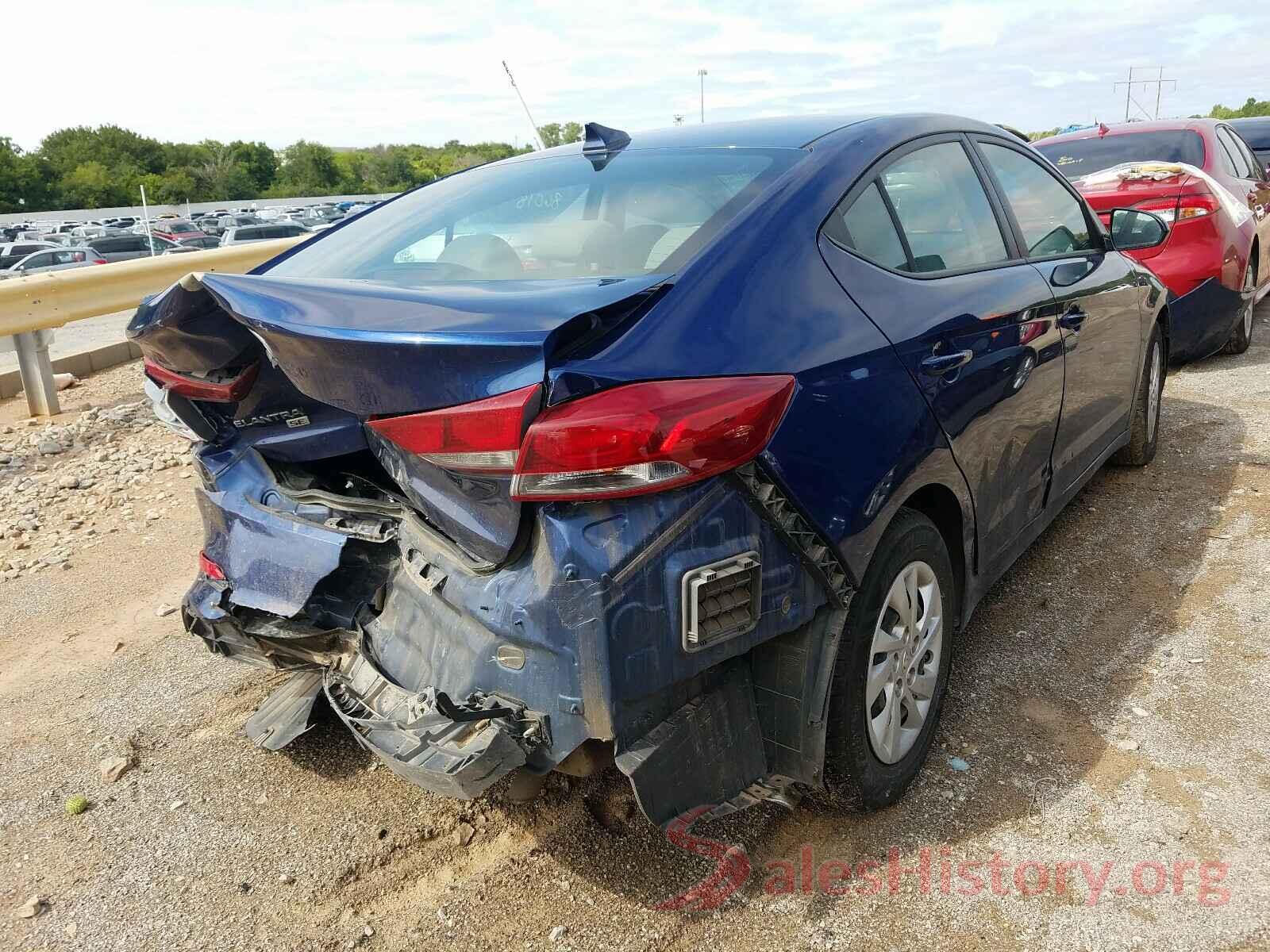 5NPD74LF5HH190509 2017 HYUNDAI ELANTRA