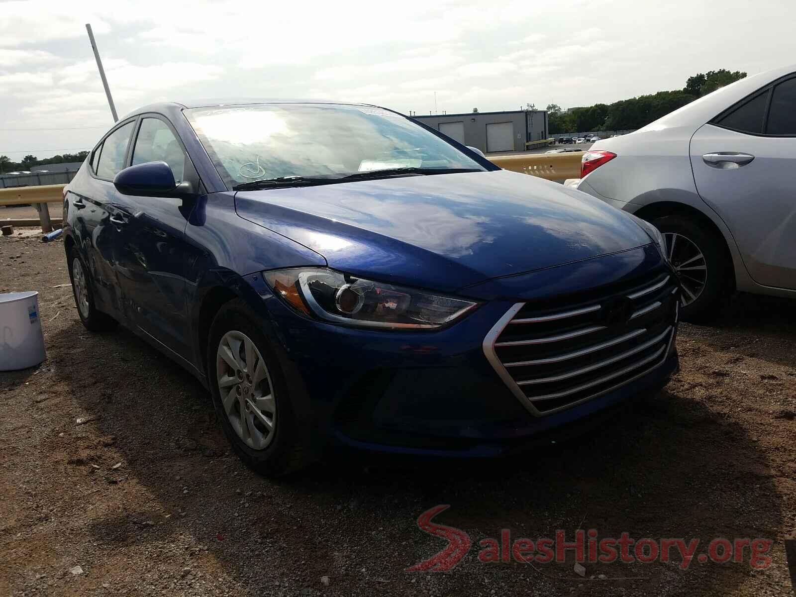 5NPD74LF5HH190509 2017 HYUNDAI ELANTRA