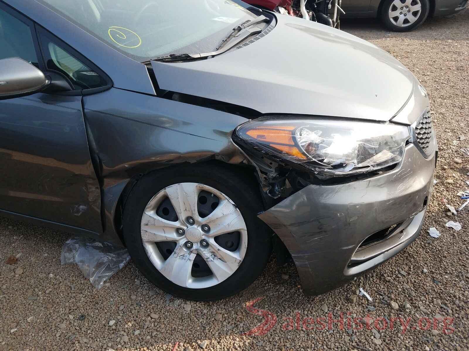 KNAFK5A83G5650621 2016 KIA FORTE