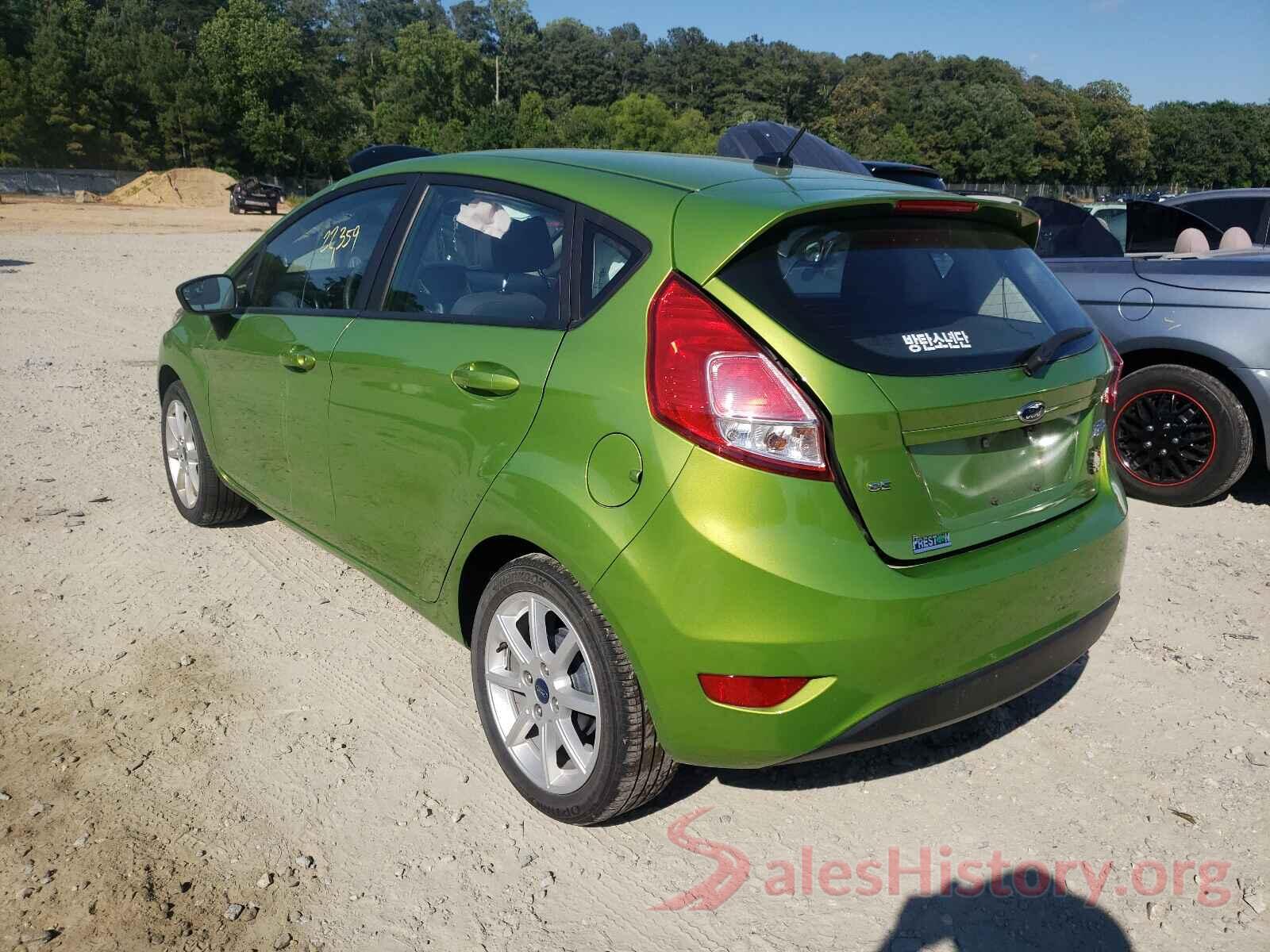 3FADP4EJXKM126393 2019 FORD FIESTA