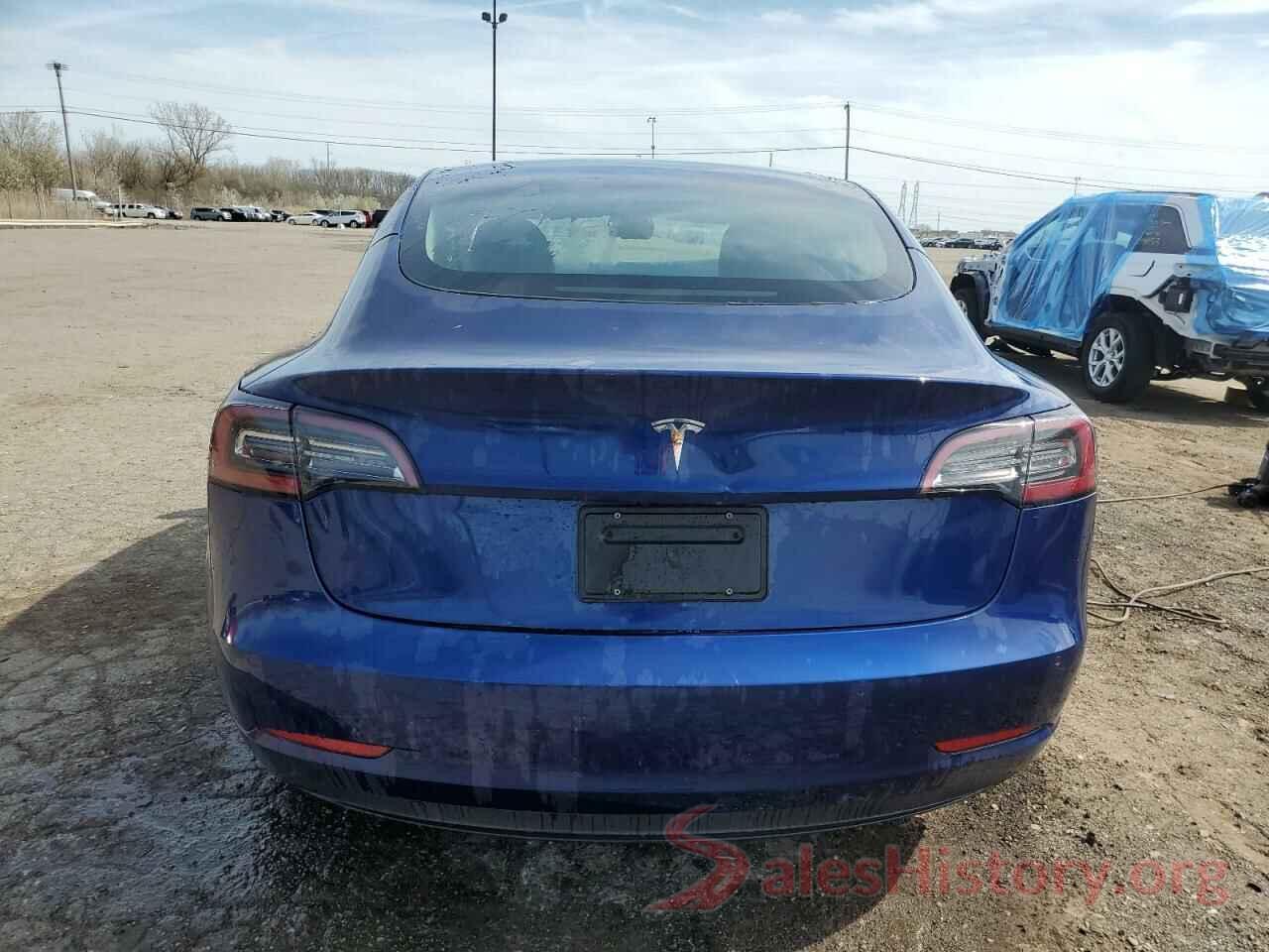 5YJ3E1EA6NF371582 2022 TESLA MODEL 3