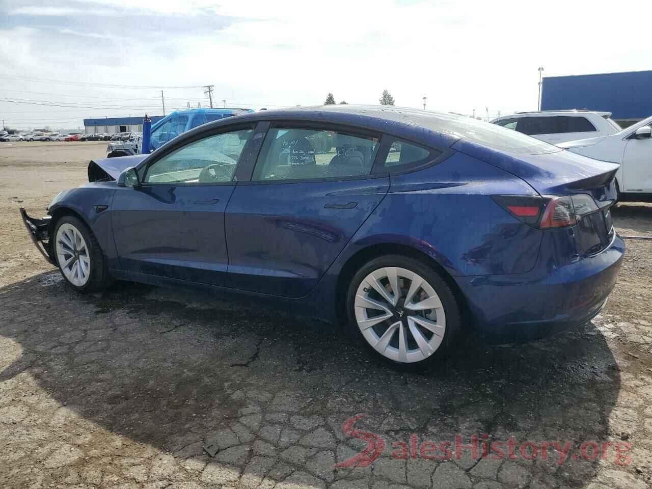 5YJ3E1EA6NF371582 2022 TESLA MODEL 3