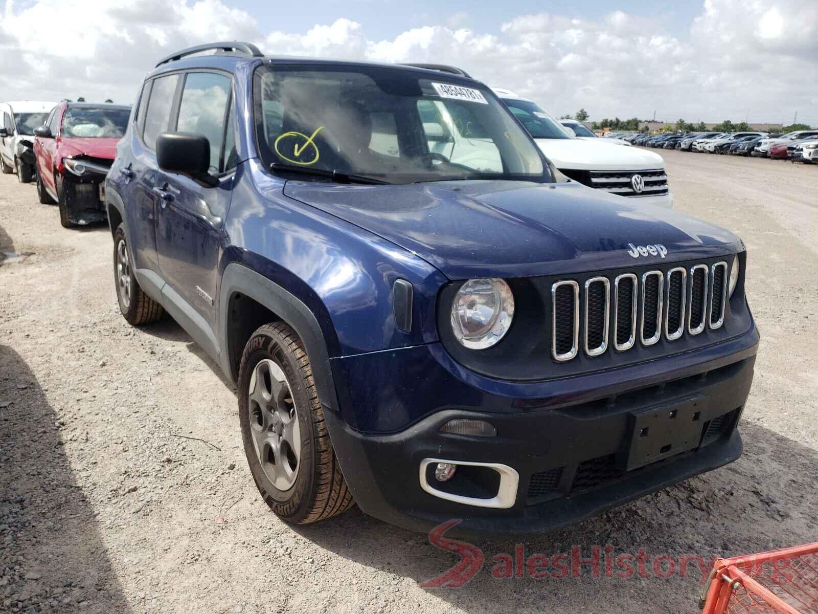 ZACCJAABXHPF15917 2017 JEEP RENEGADE