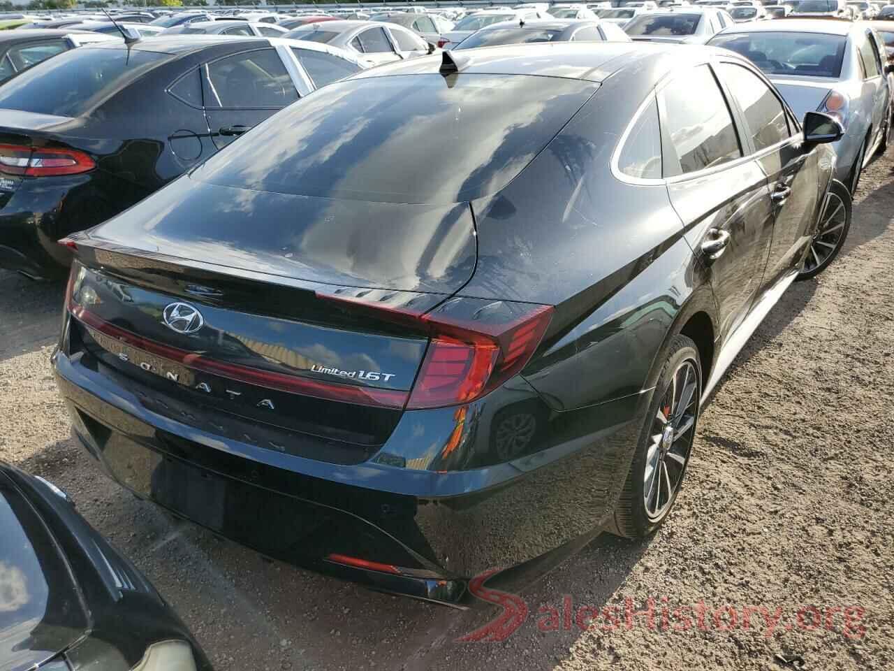 KMHL34J25NA181802 2022 HYUNDAI SONATA