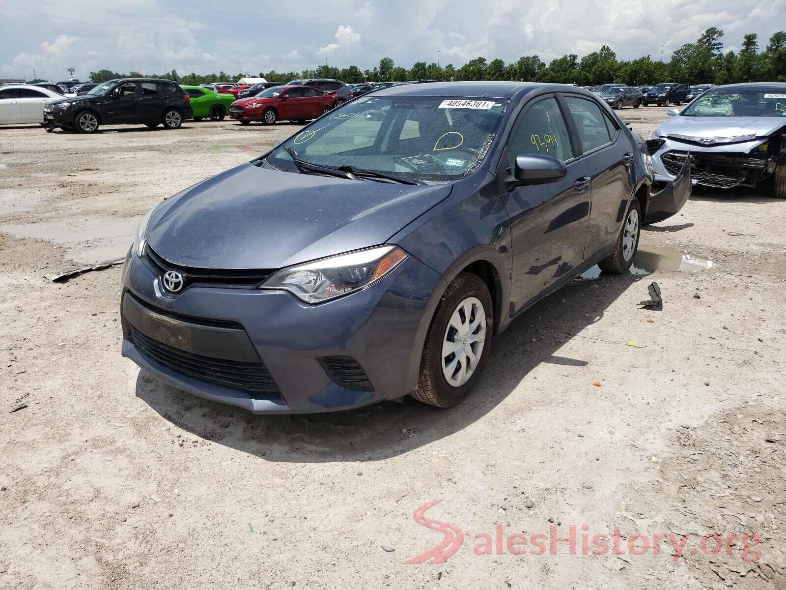 5YFBURHE2GP541388 2016 TOYOTA COROLLA