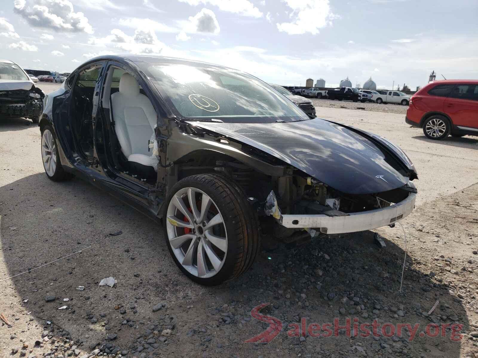 5YJ3E1EBXKF413773 2019 TESLA MODEL 3