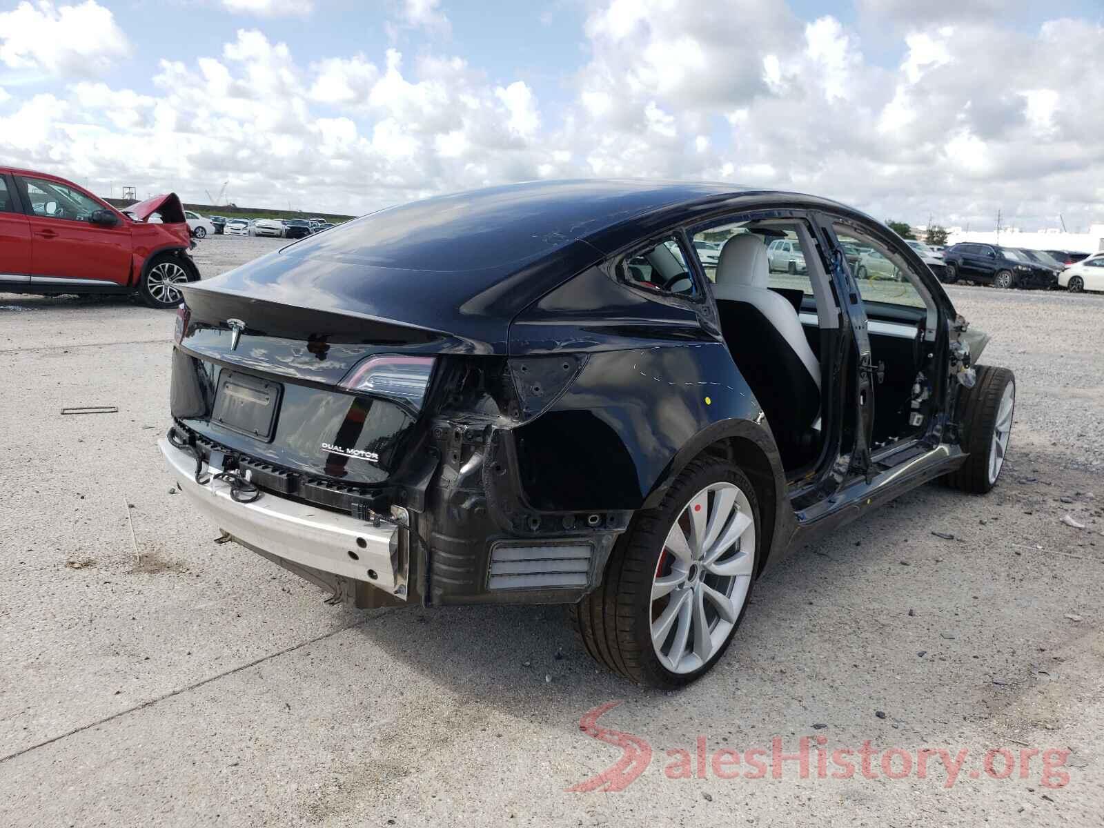 5YJ3E1EBXKF413773 2019 TESLA MODEL 3