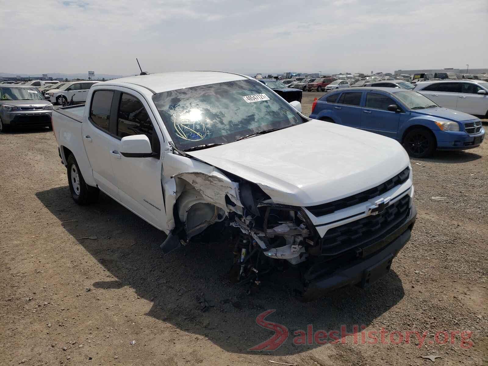 1GCGSCEN0M1129290 2021 CHEVROLET COLORADO