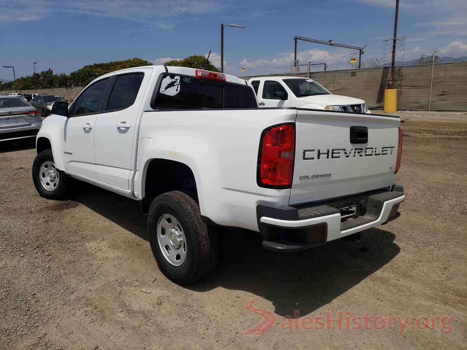 1GCGSCEN0M1129290 2021 CHEVROLET COLORADO