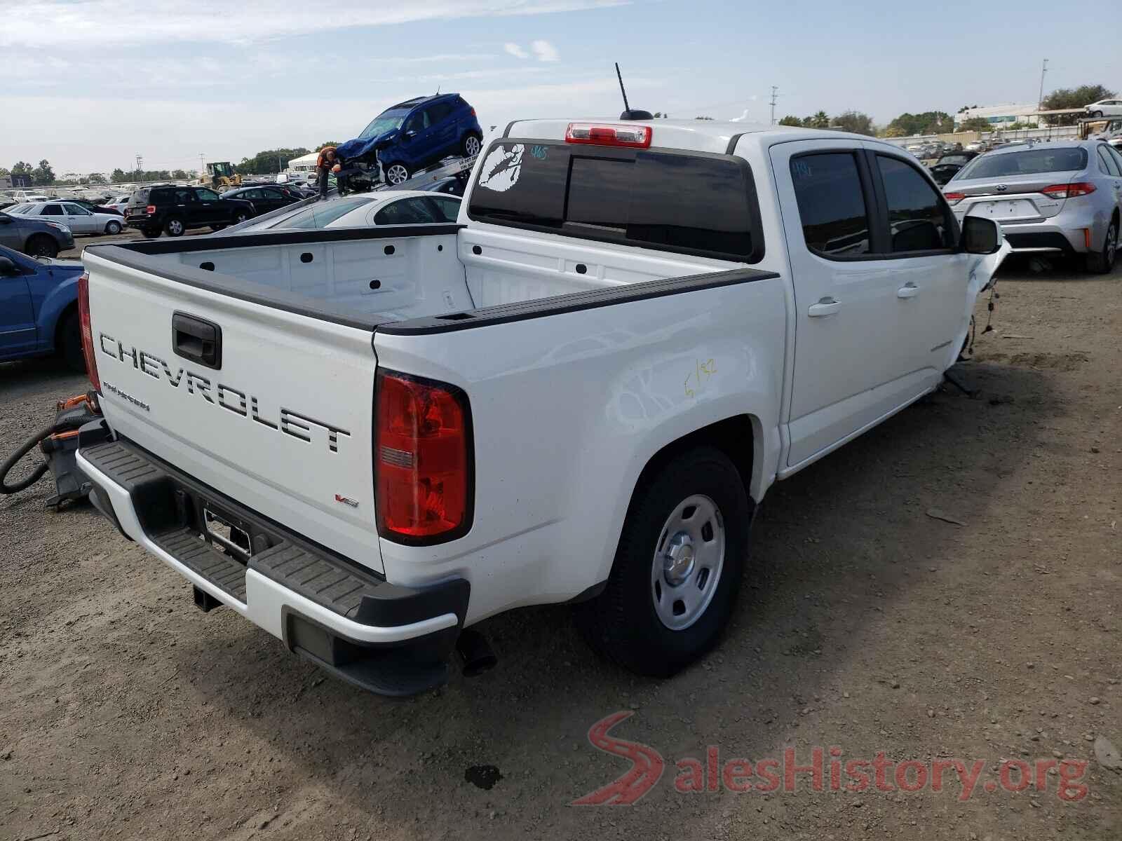 1GCGSCEN0M1129290 2021 CHEVROLET COLORADO