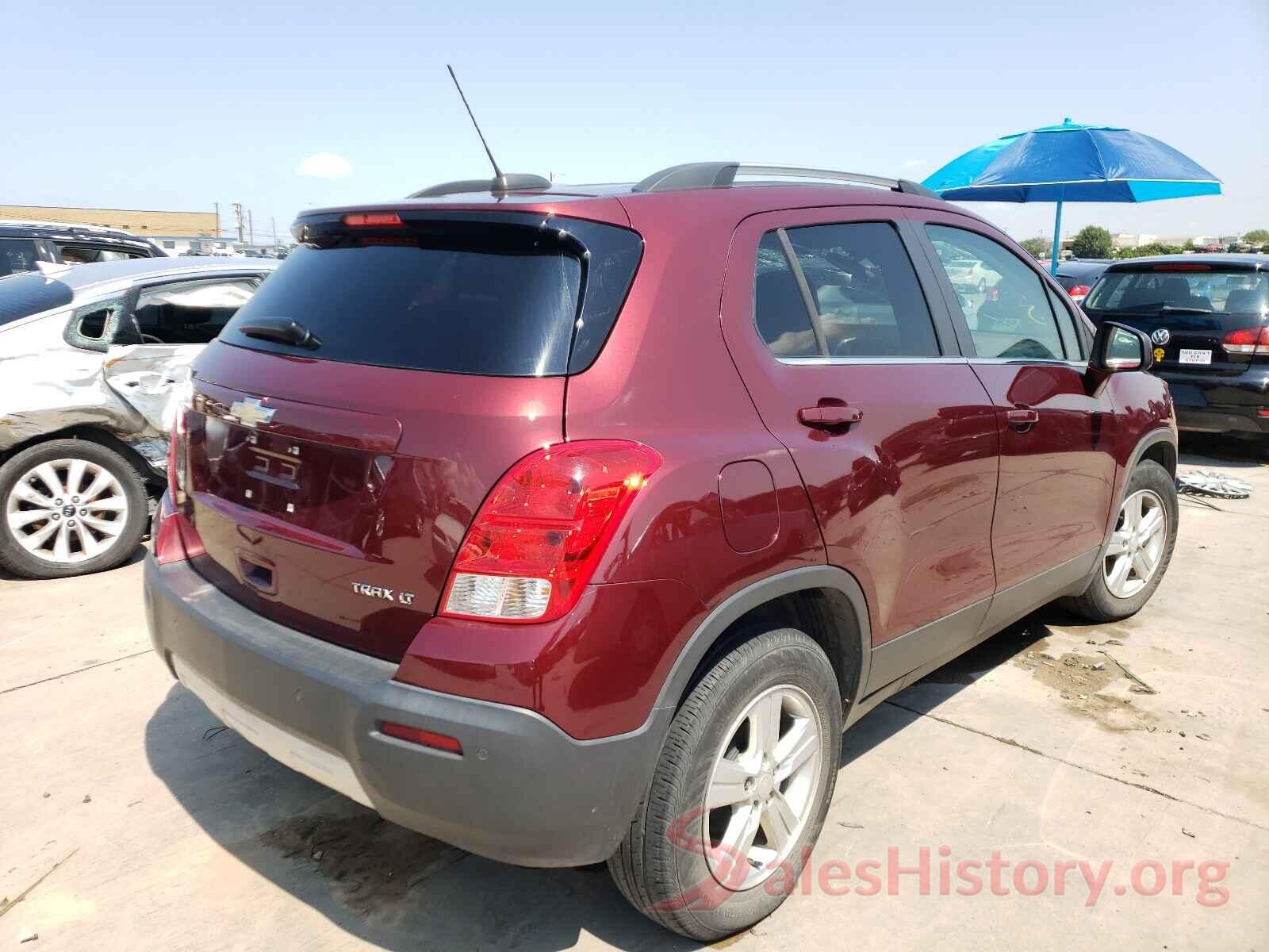 3GNCJLSBXGL276667 2016 CHEVROLET TRAX