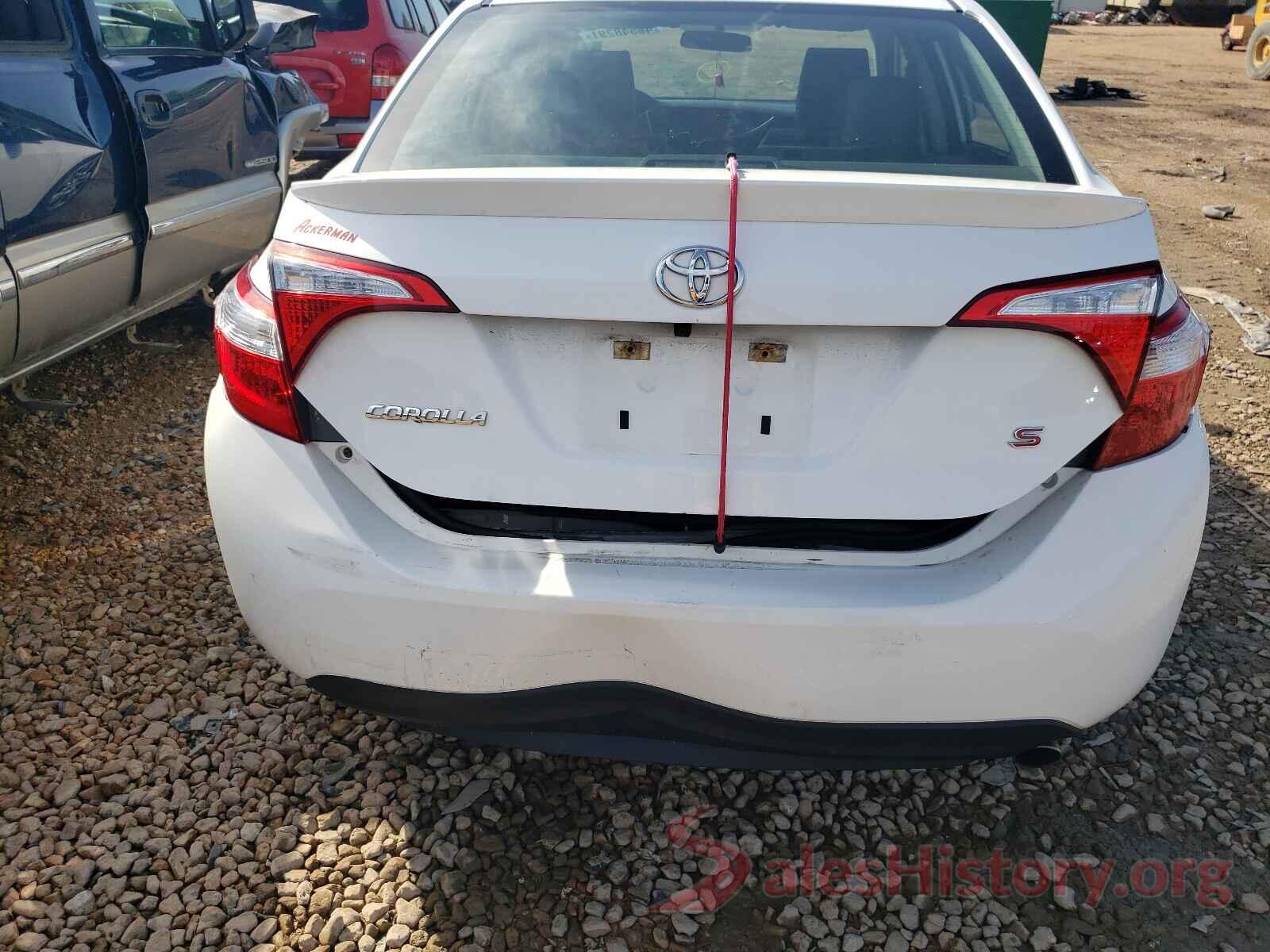 5YFBURHE5GP458781 2016 TOYOTA COROLLA