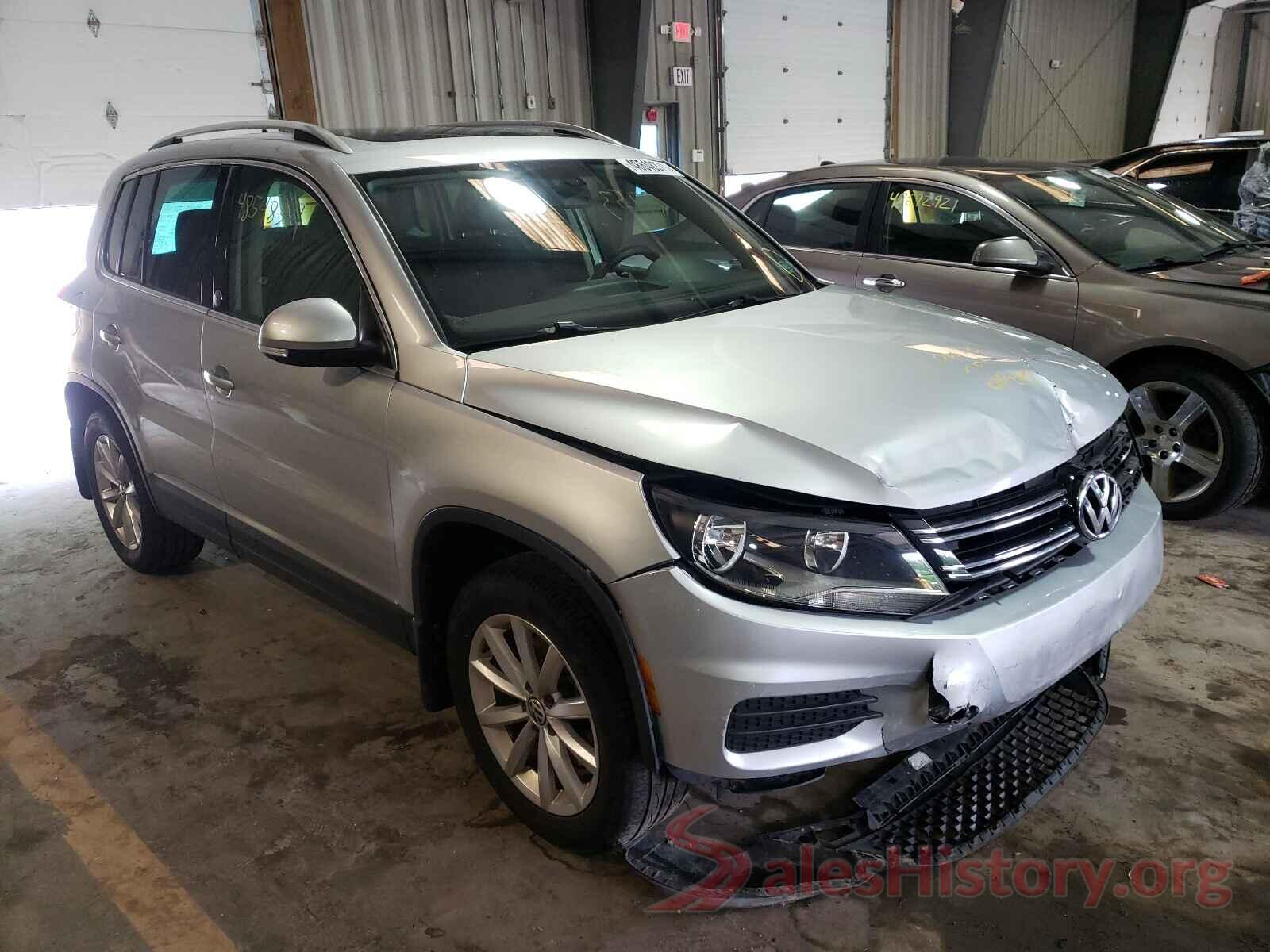 WVGSV7AX4HK003753 2017 VOLKSWAGEN TIGUAN