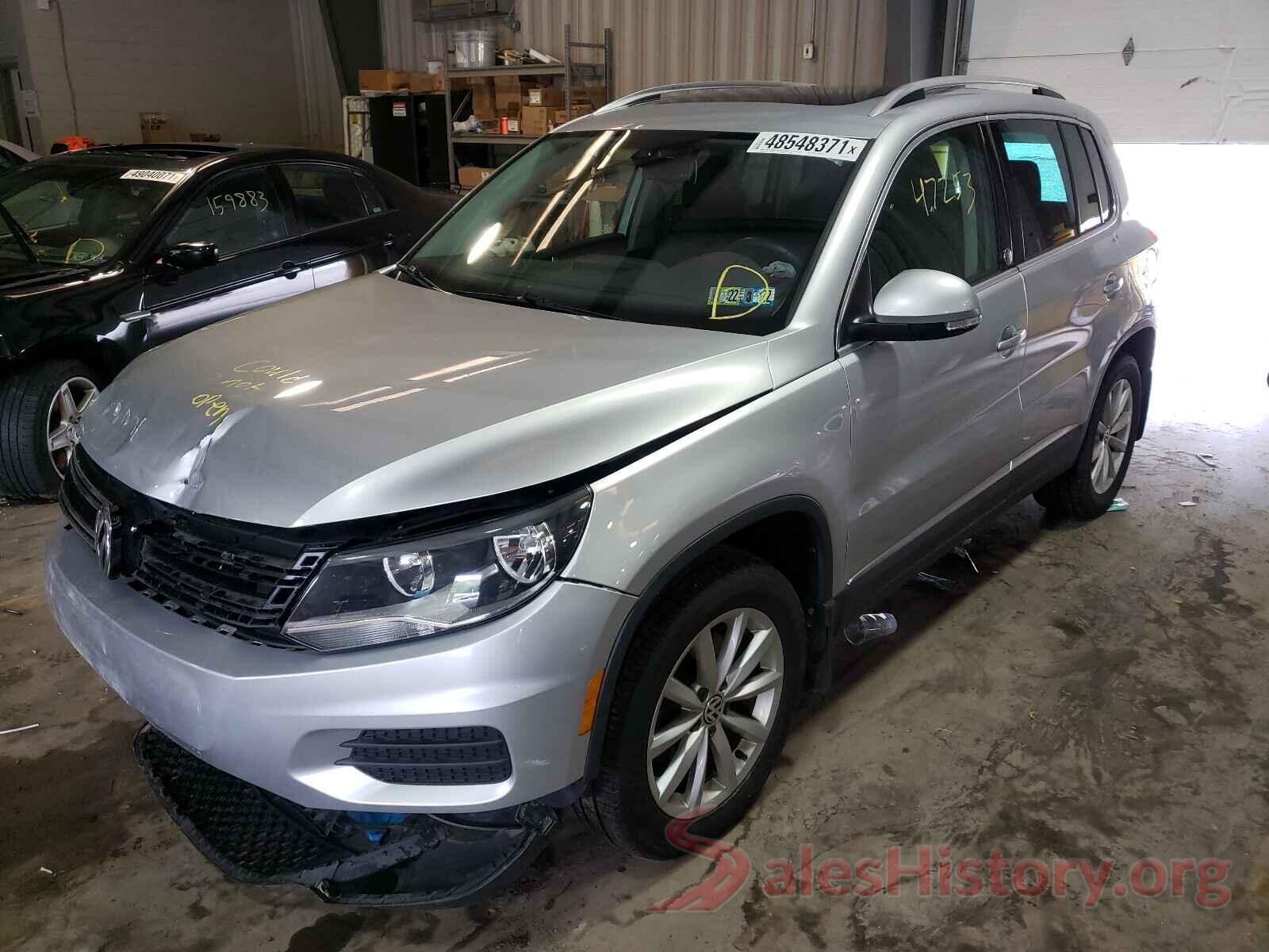 WVGSV7AX4HK003753 2017 VOLKSWAGEN TIGUAN