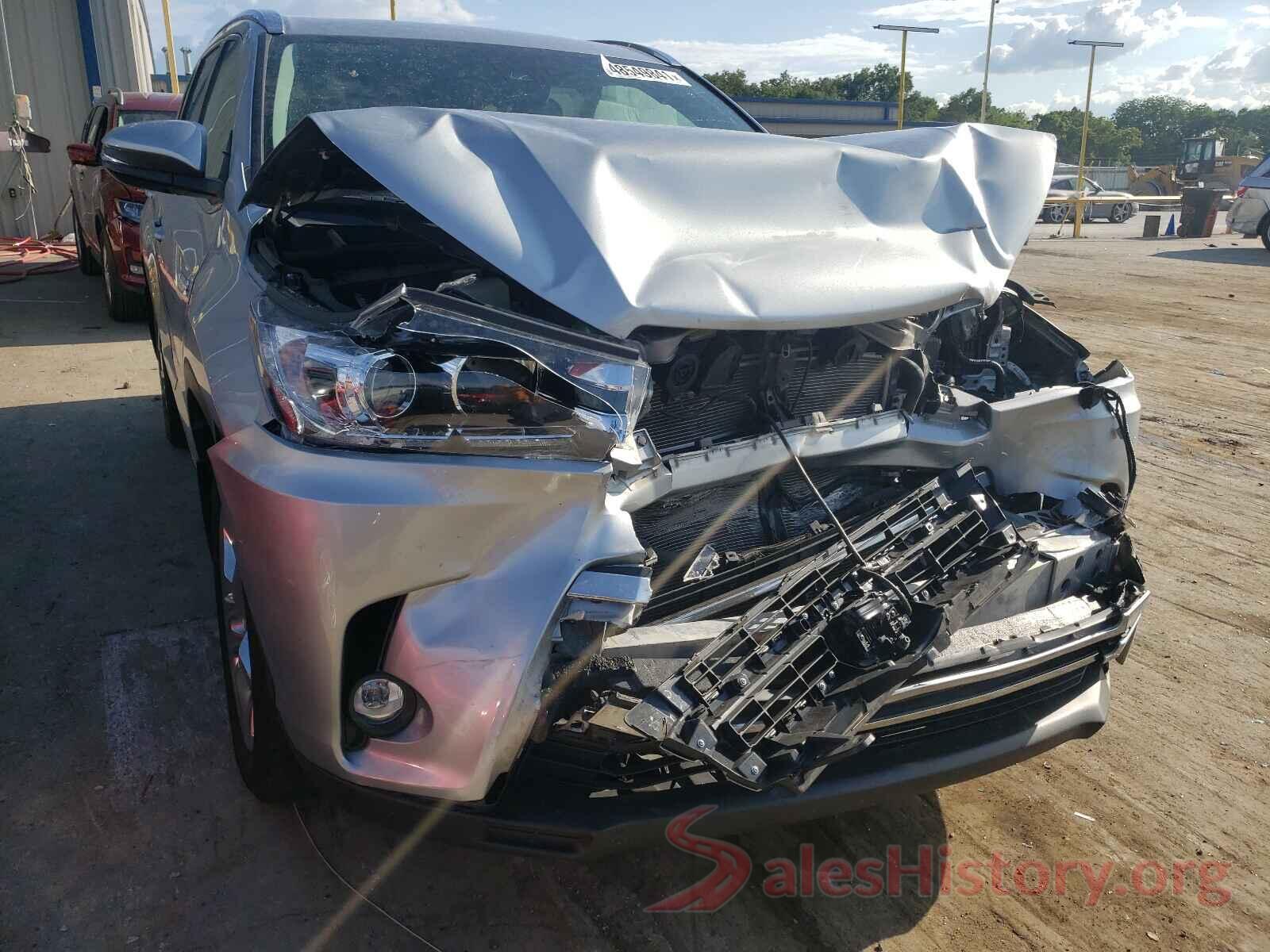 5TDDGRFHXKS069857 2019 TOYOTA HIGHLANDER