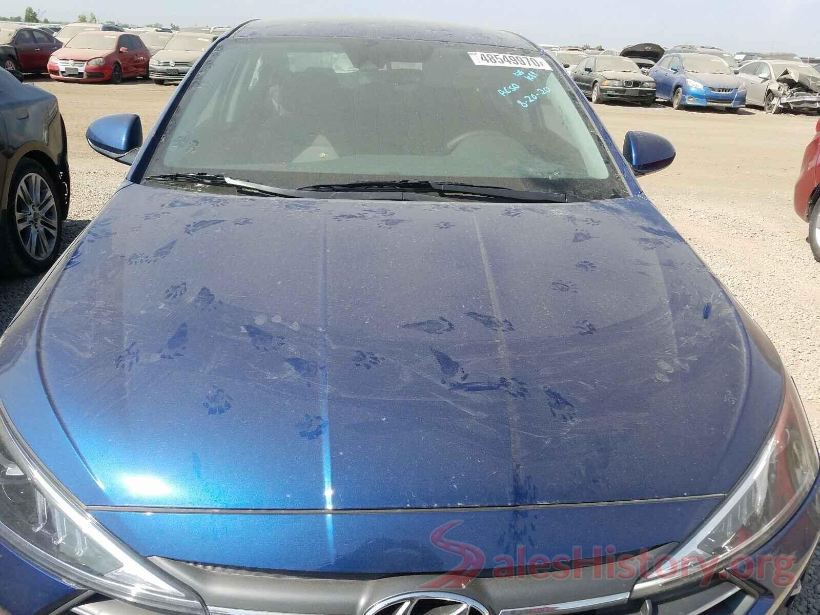 5NPD74LF7LH527447 2020 HYUNDAI ELANTRA