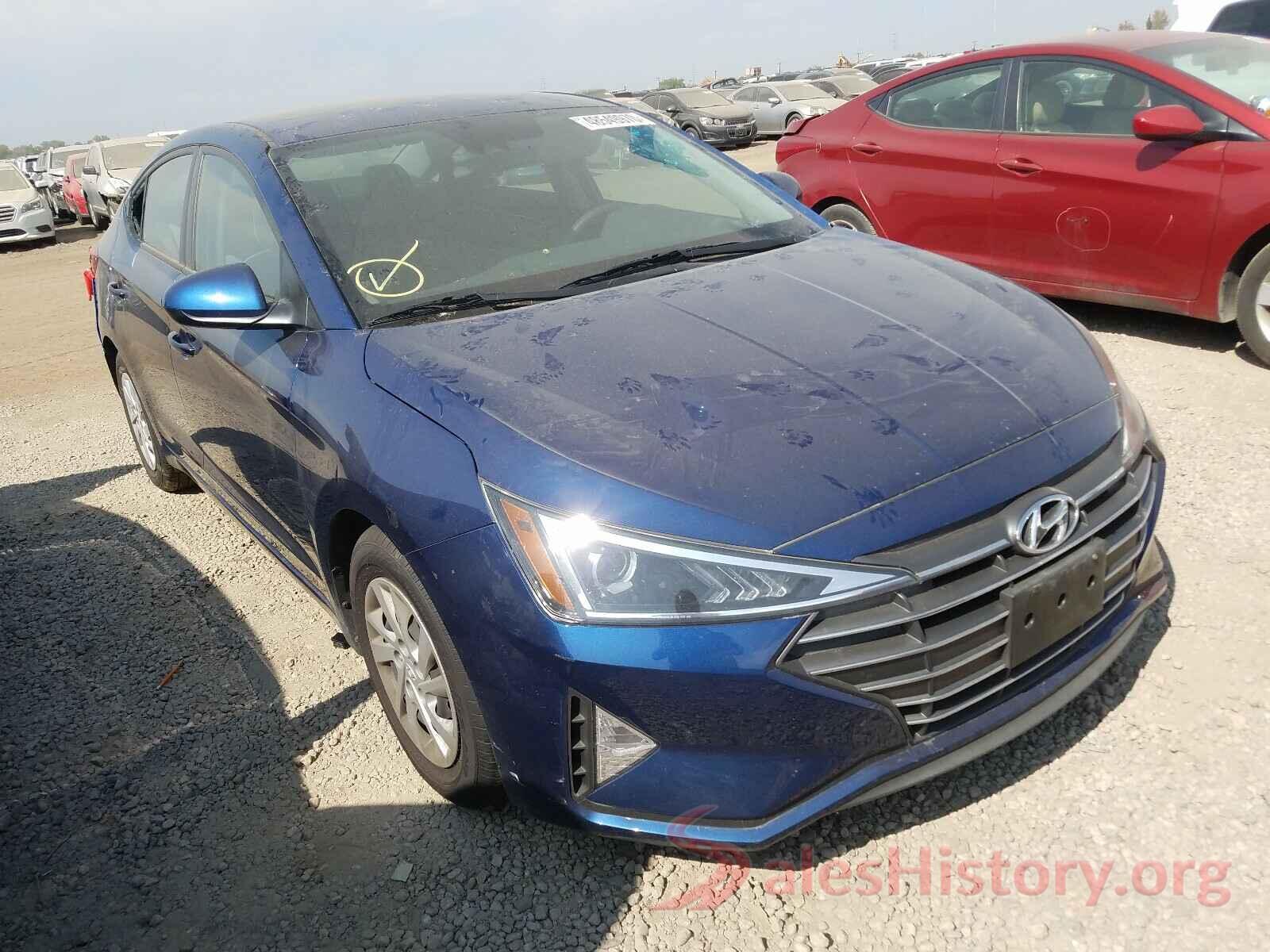 5NPD74LF7LH527447 2020 HYUNDAI ELANTRA