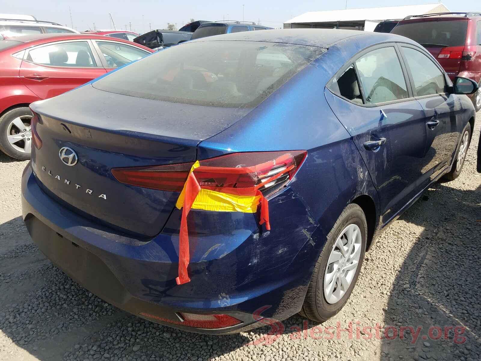 5NPD74LF7LH527447 2020 HYUNDAI ELANTRA