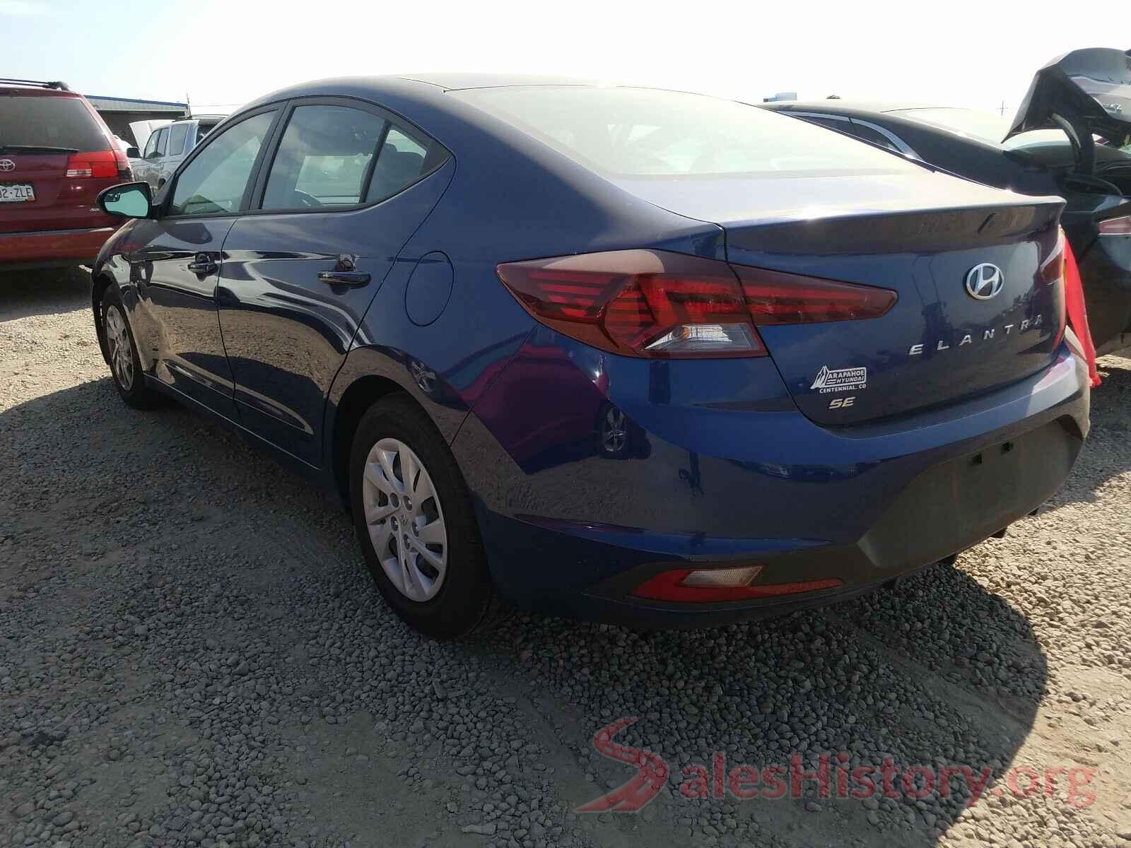 5NPD74LF7LH527447 2020 HYUNDAI ELANTRA