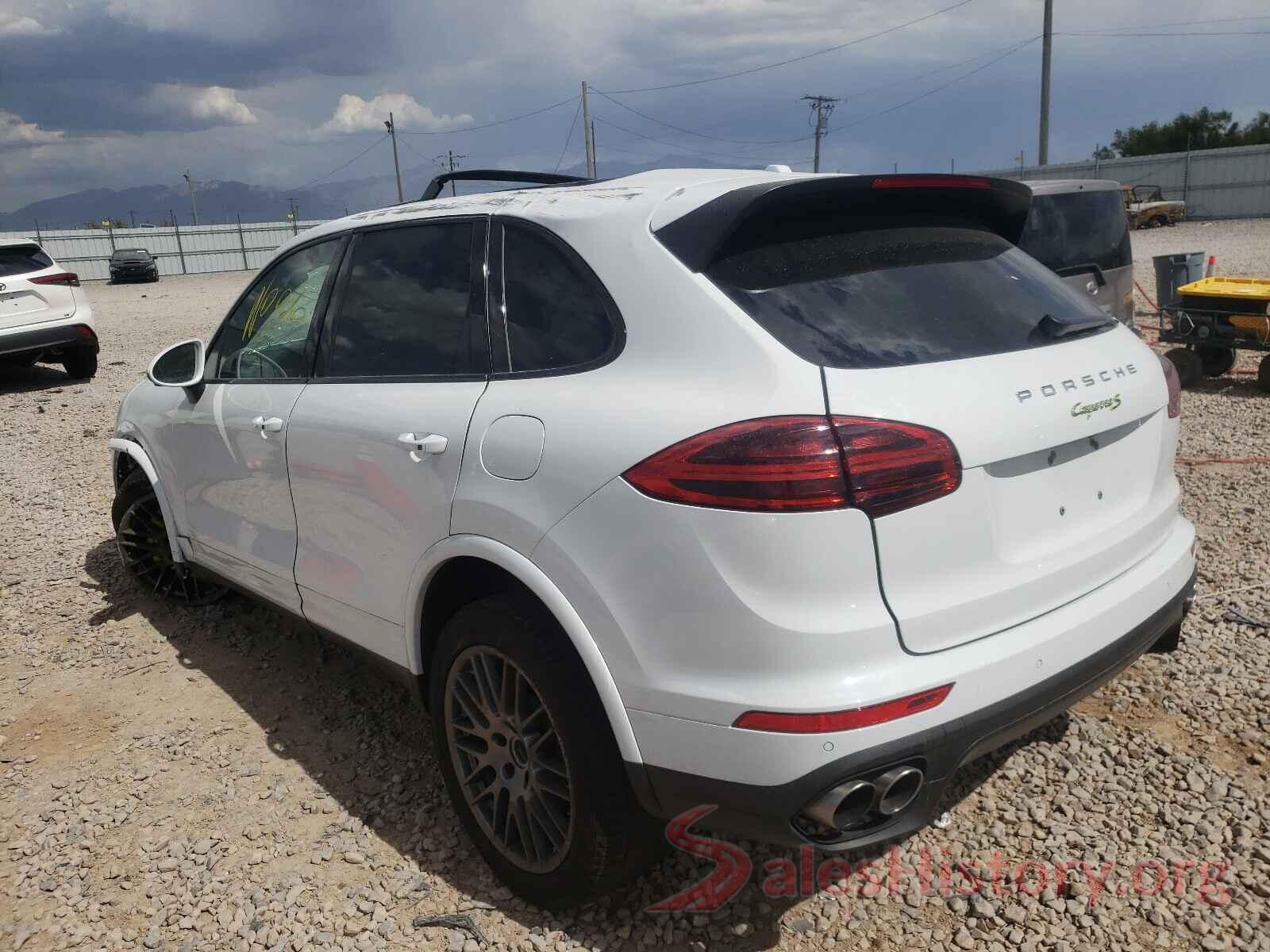 WP1AE2A27HLA75644 2017 PORSCHE CAYENNE