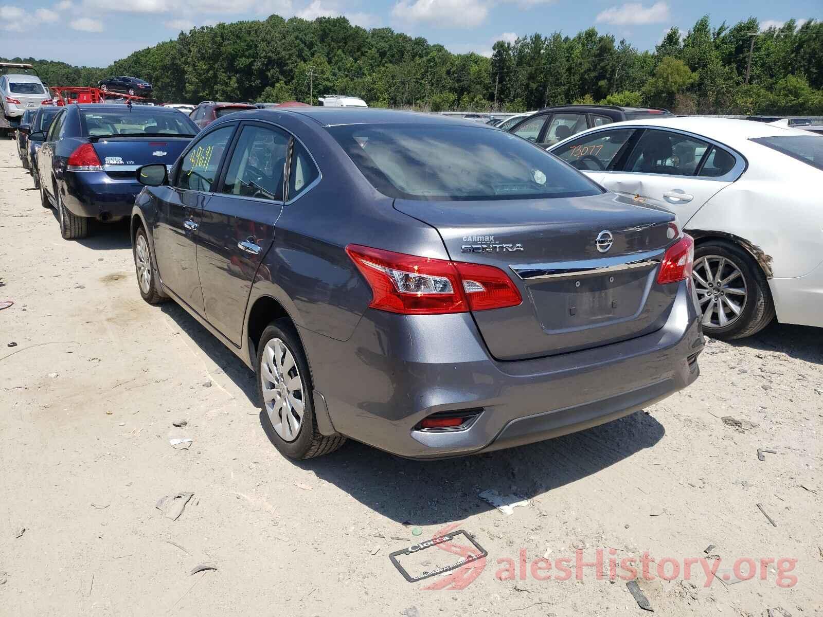 3N1AB7AP6HY373647 2017 NISSAN SENTRA