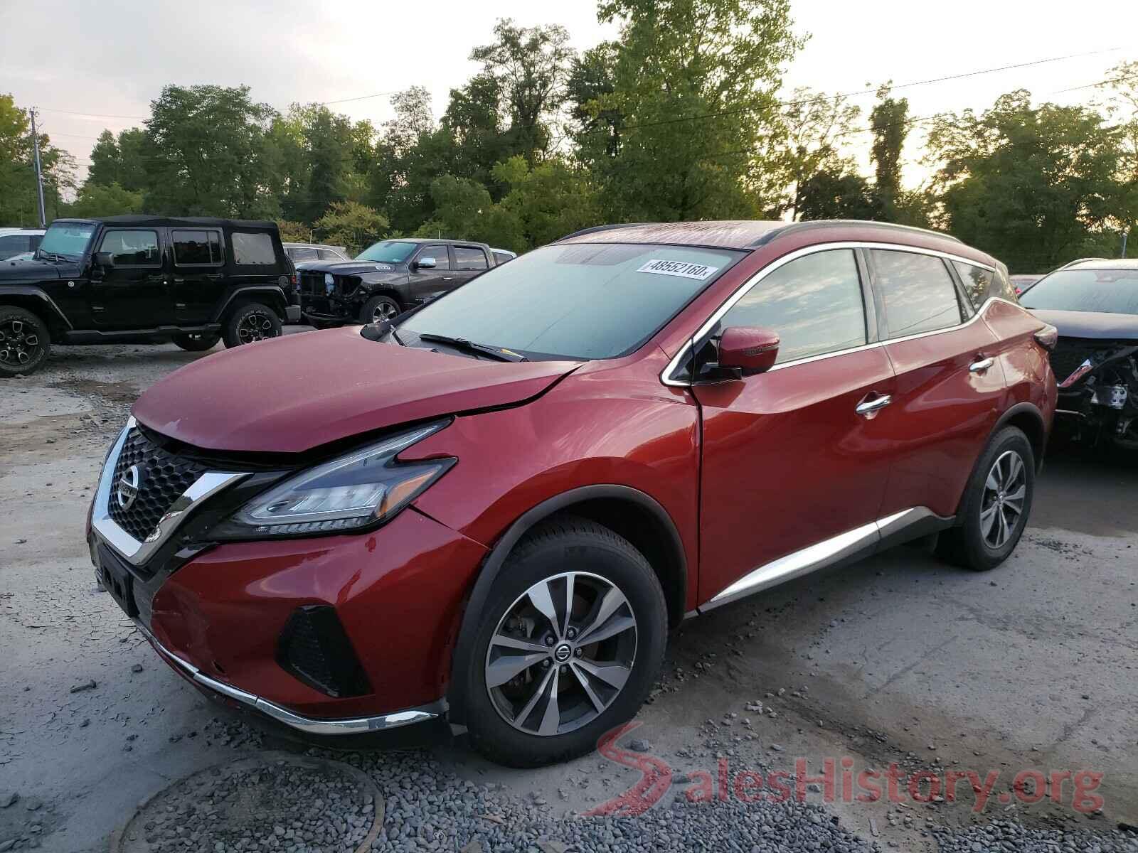 5N1AZ2BS9LN123447 2020 NISSAN MURANO