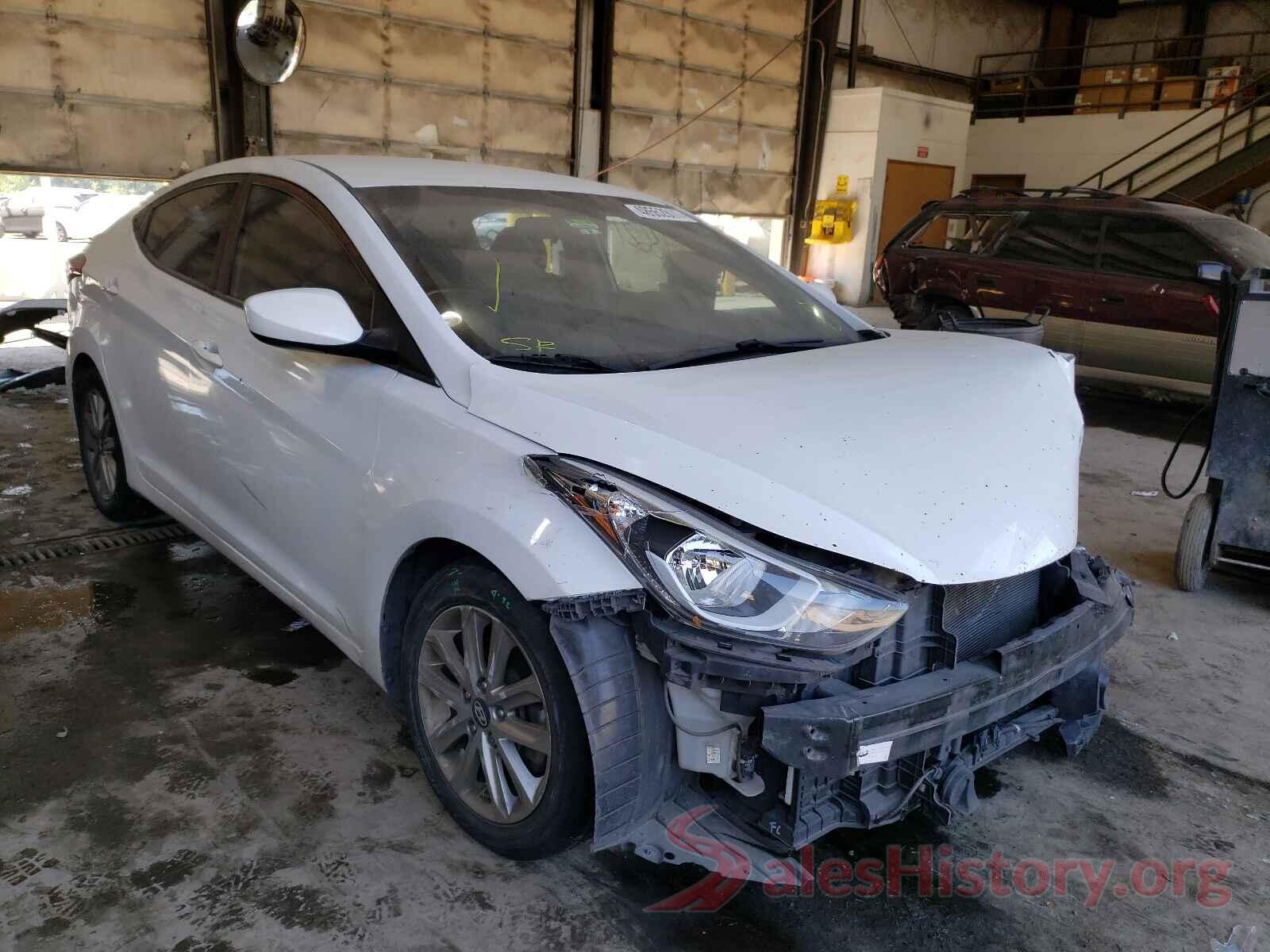 5NPDH4AE0GH778940 2016 HYUNDAI ELANTRA