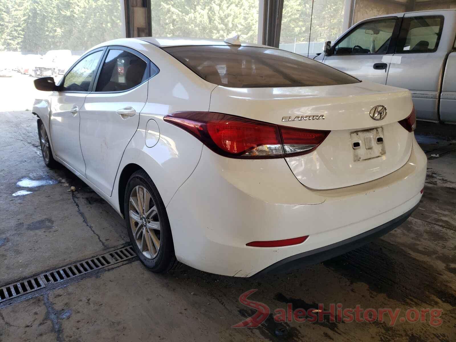 5NPDH4AE0GH778940 2016 HYUNDAI ELANTRA