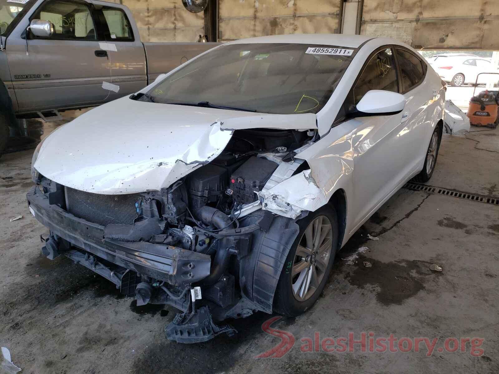 5NPDH4AE0GH778940 2016 HYUNDAI ELANTRA