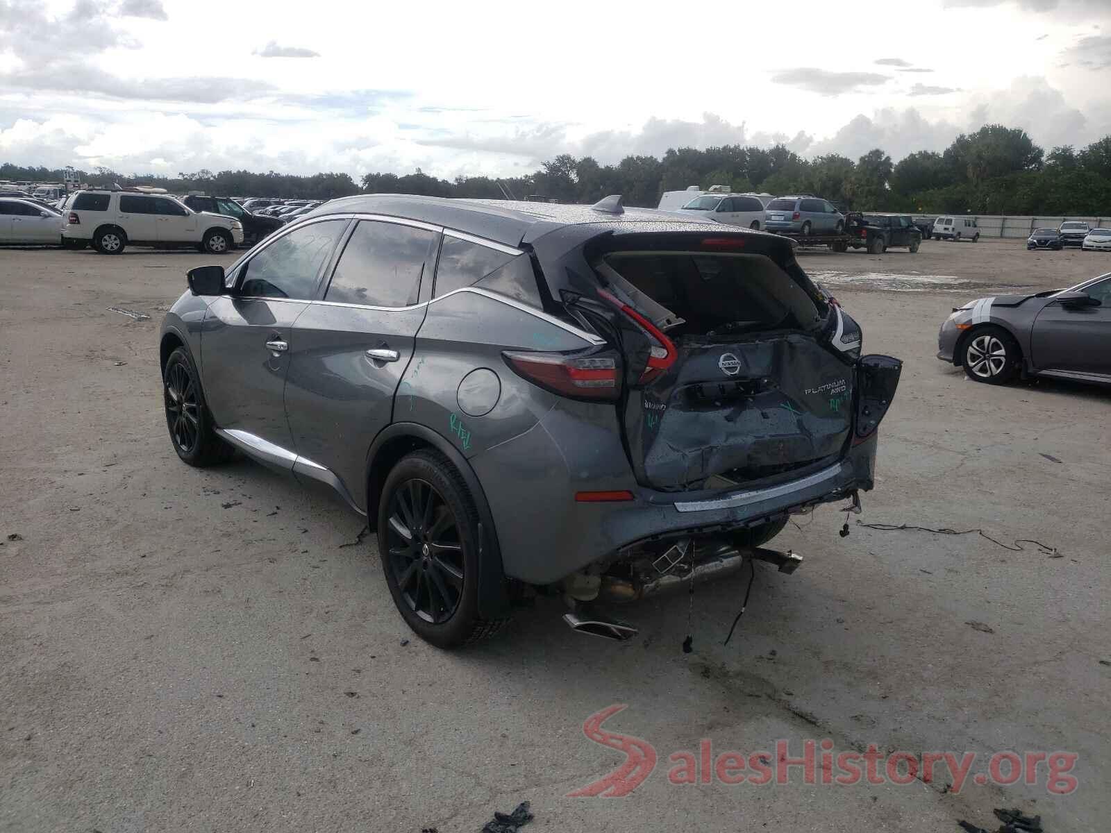 5N1AZ2DS2LN118877 2020 NISSAN MURANO