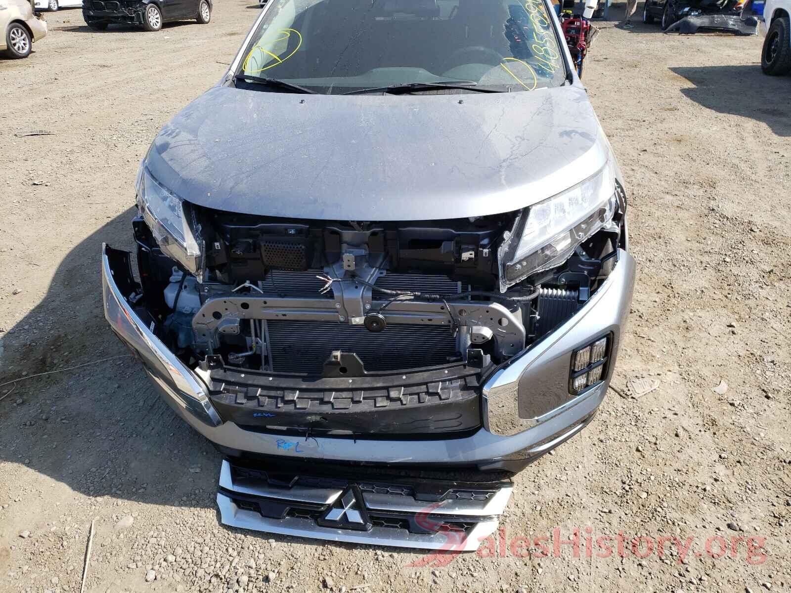 JA4APVAU6MU015674 2021 MITSUBISHI OUTLANDER