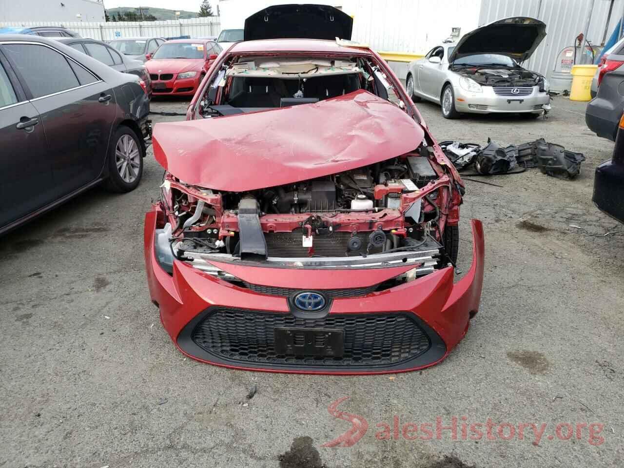 JTDEAMDE3MJ004477 2021 TOYOTA COROLLA