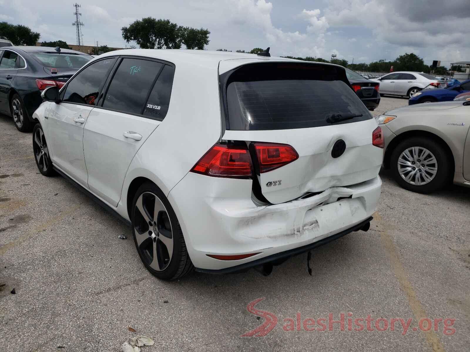 3VW4T7AU7GM058937 2016 VOLKSWAGEN GTI