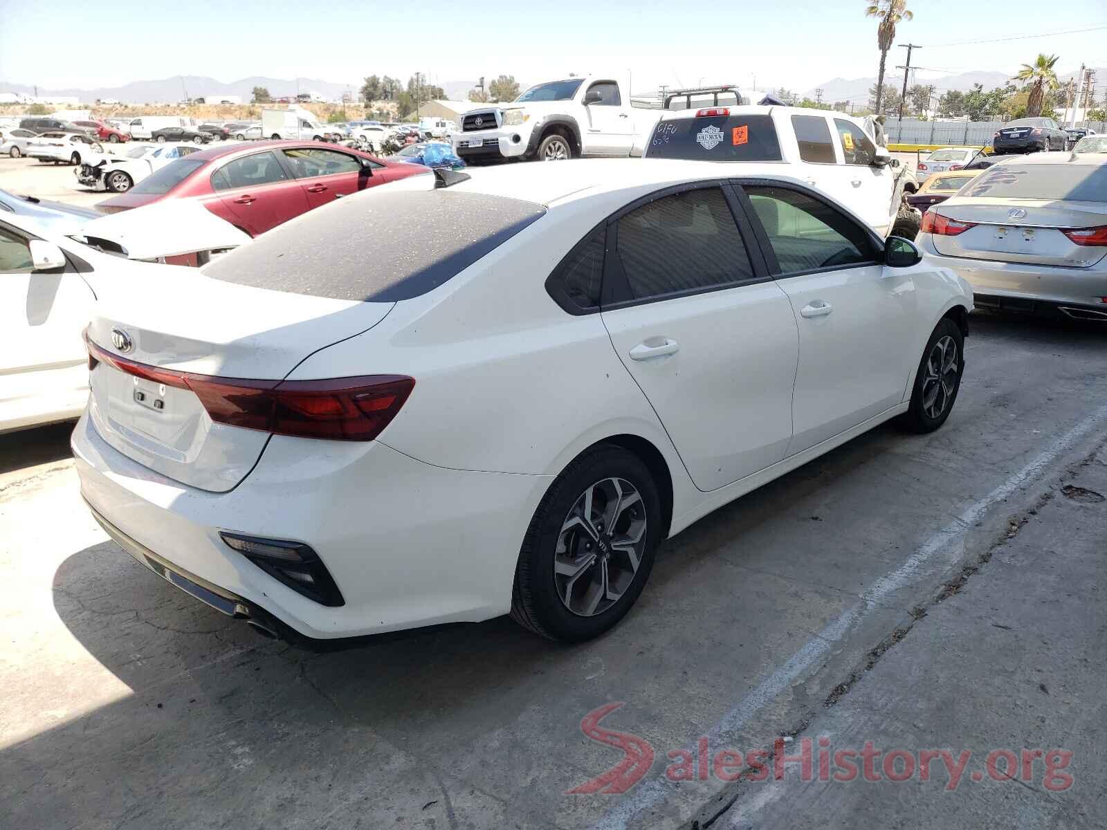 3KPF24AD3LE184827 2020 KIA FORTE