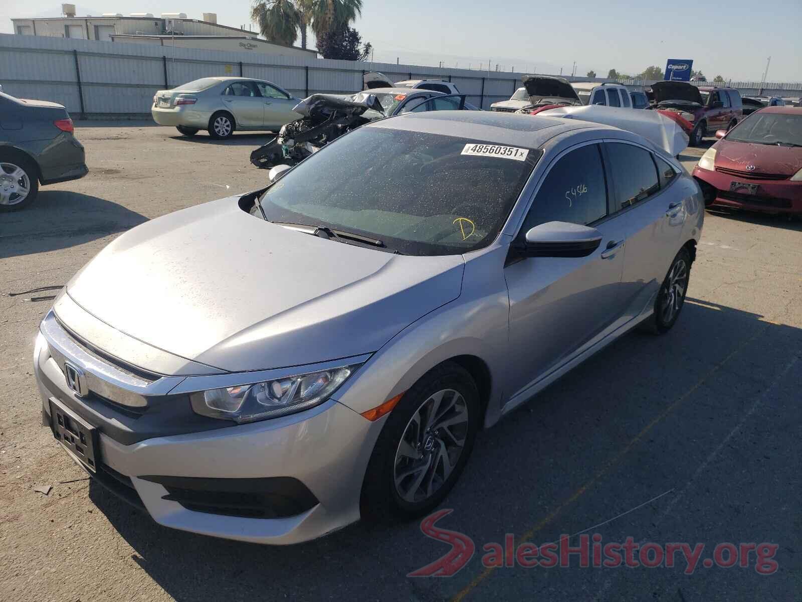 2HGFC2F7XHH556455 2017 HONDA CIVIC