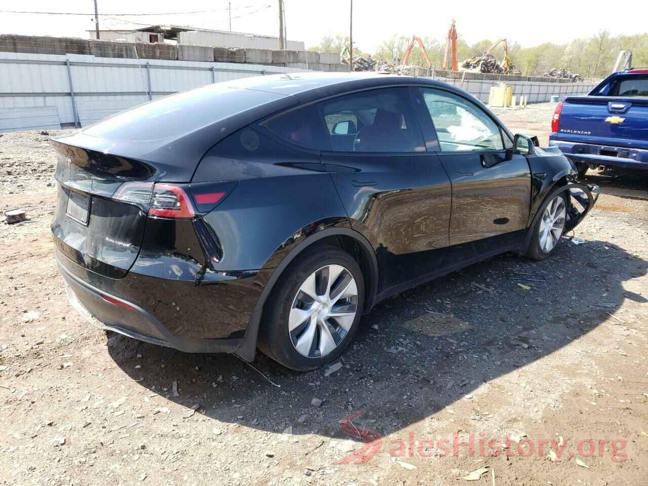 5YJYGDEE6MF145481 2021 TESLA MODEL Y