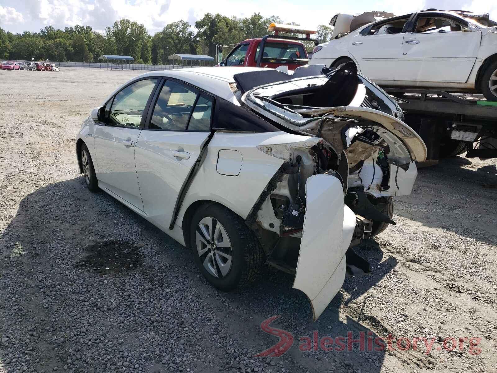 JTDKARFU6H3031767 2017 TOYOTA PRIUS